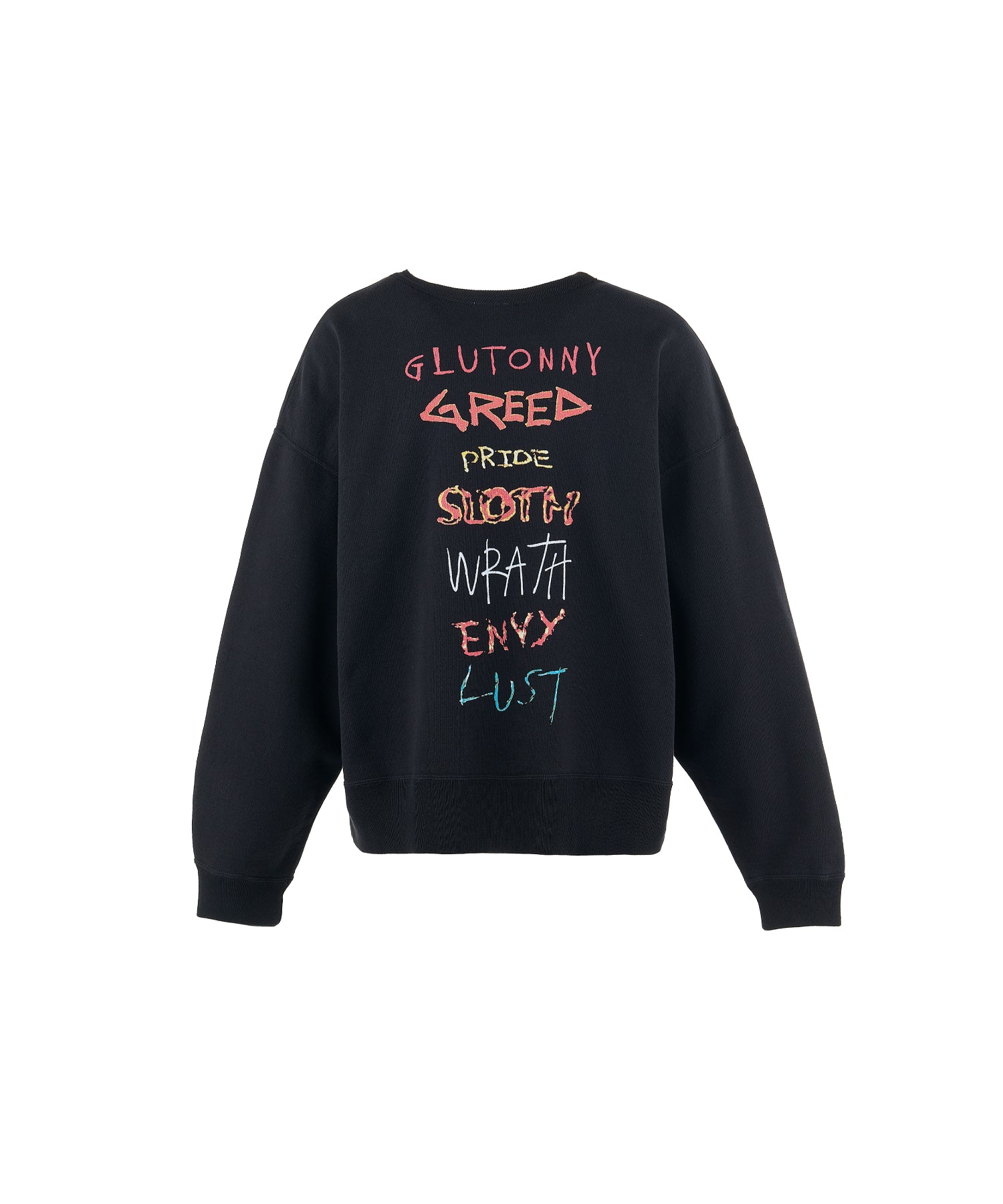 CRW-N SWT / 7 DEADLY / BLACK