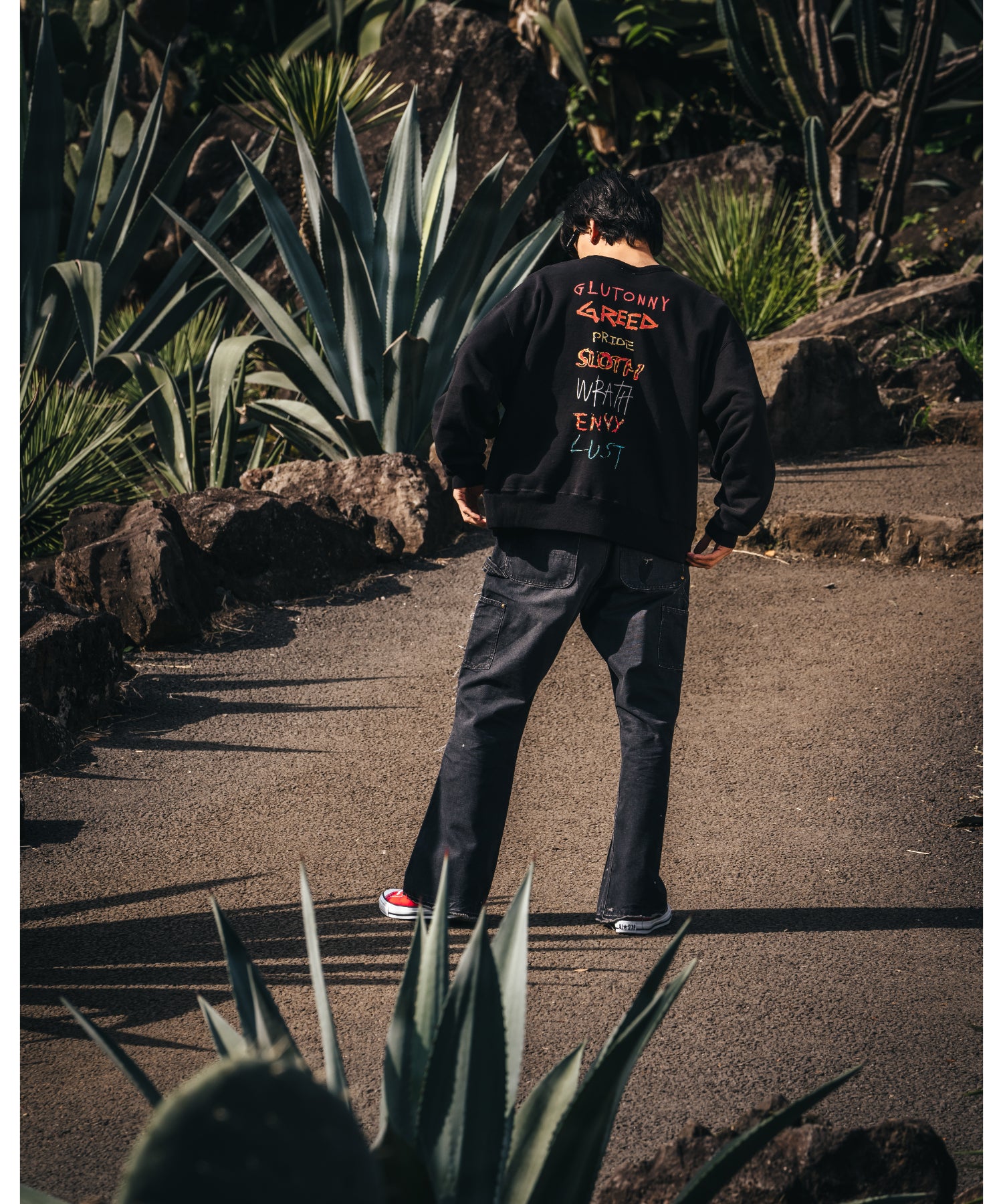 CRW-N SWT / 7 DEADLY / BLACK