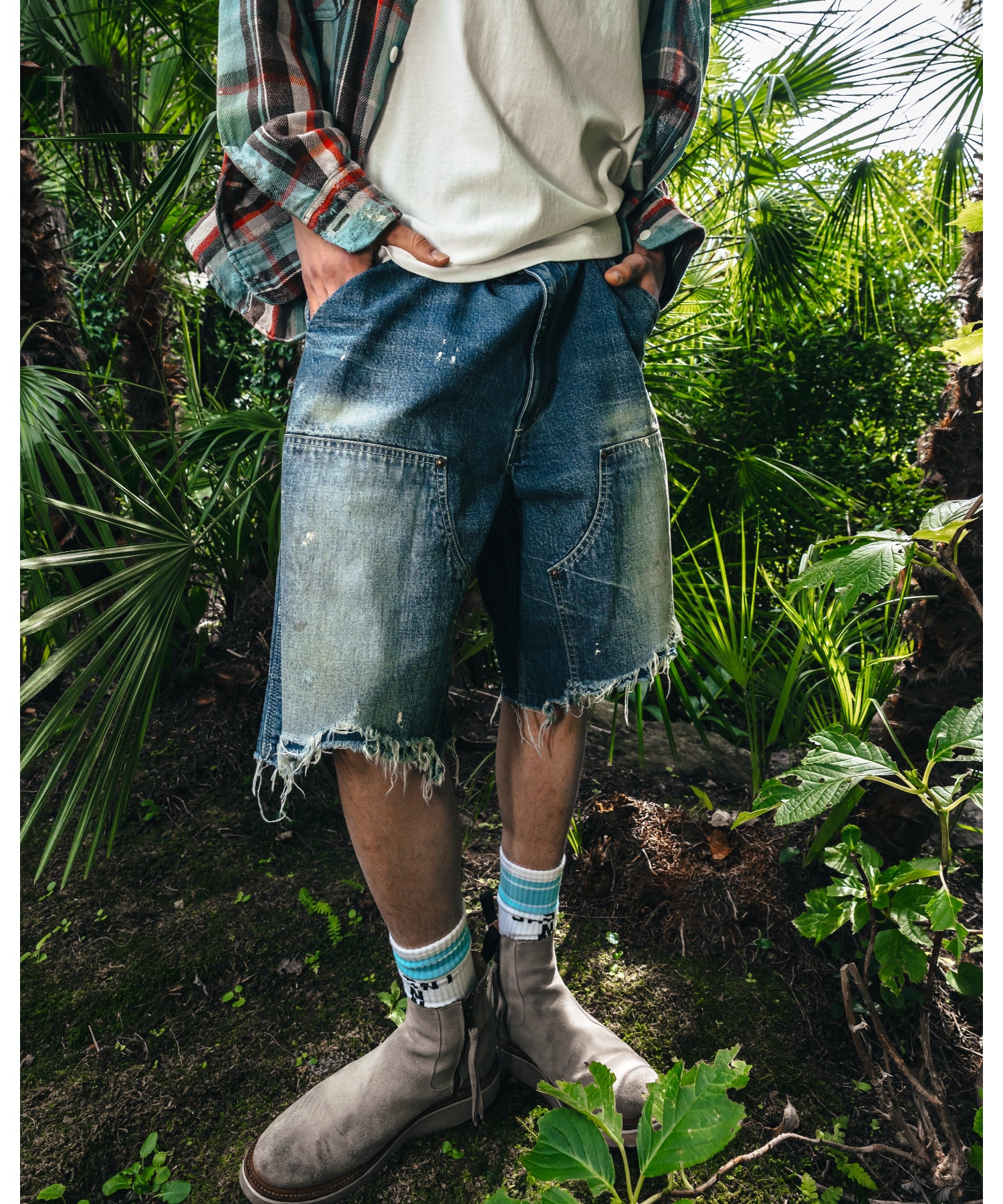 DOUBLE KNEE SHORTS