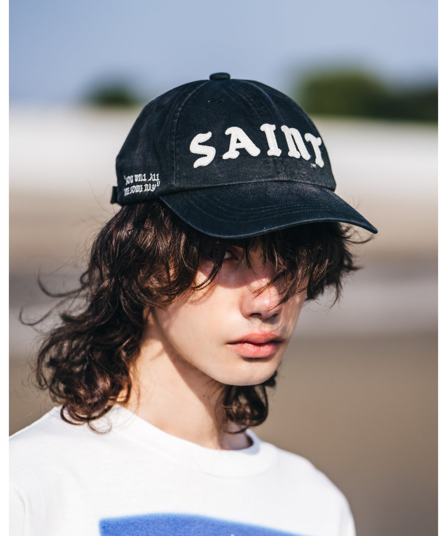 6PANEL CAP / SAINT / BLACK - SAINT MXXXXXX (セントマイケル
