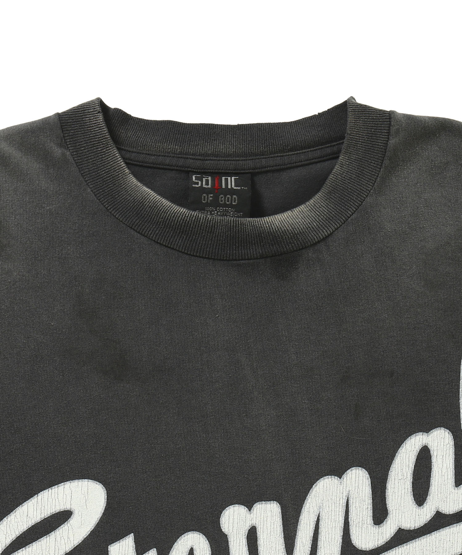 FG_SS TEE / SNT OF GOD / BLK