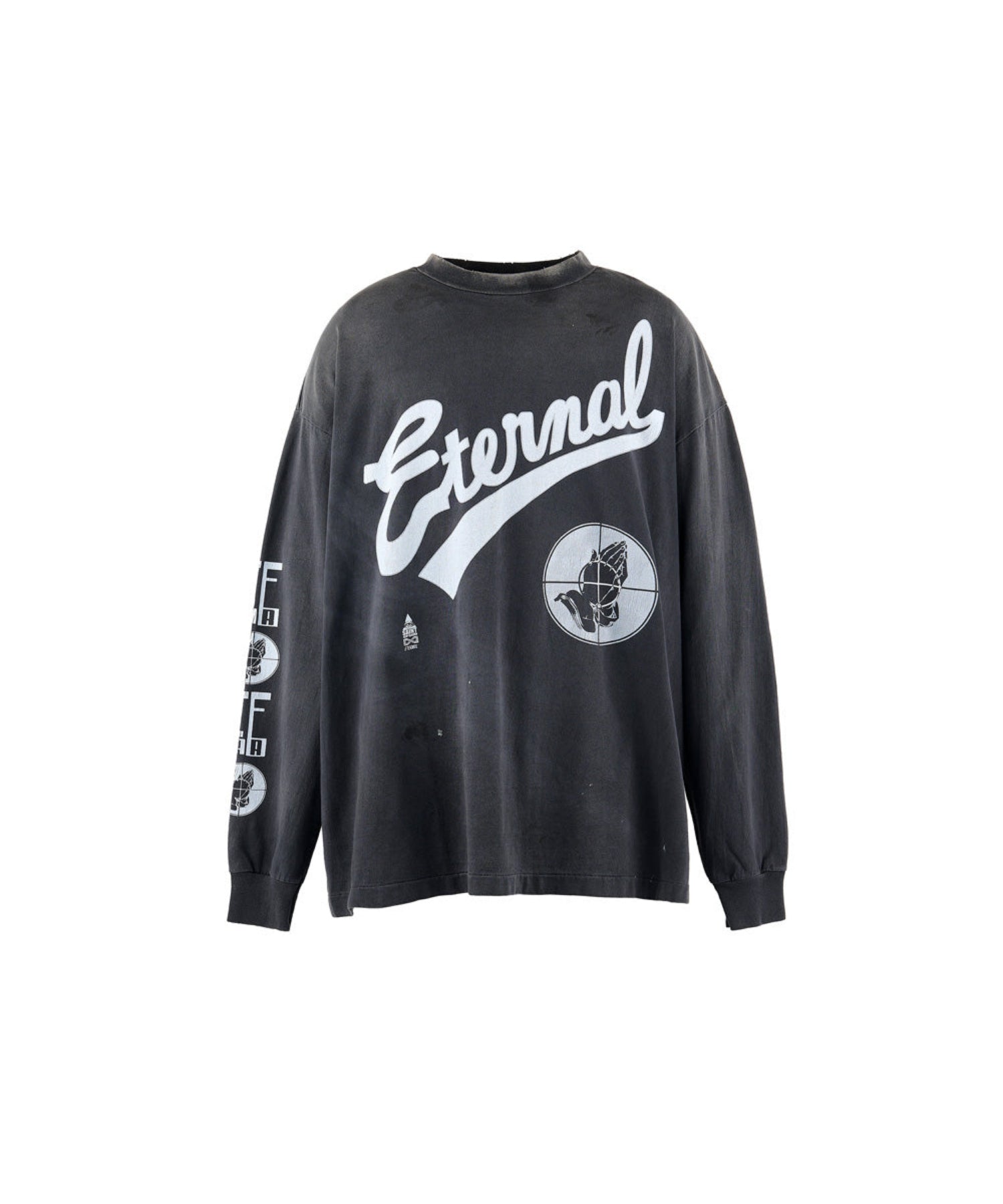 FG_LS TEE / SNT OF GOD / BLK