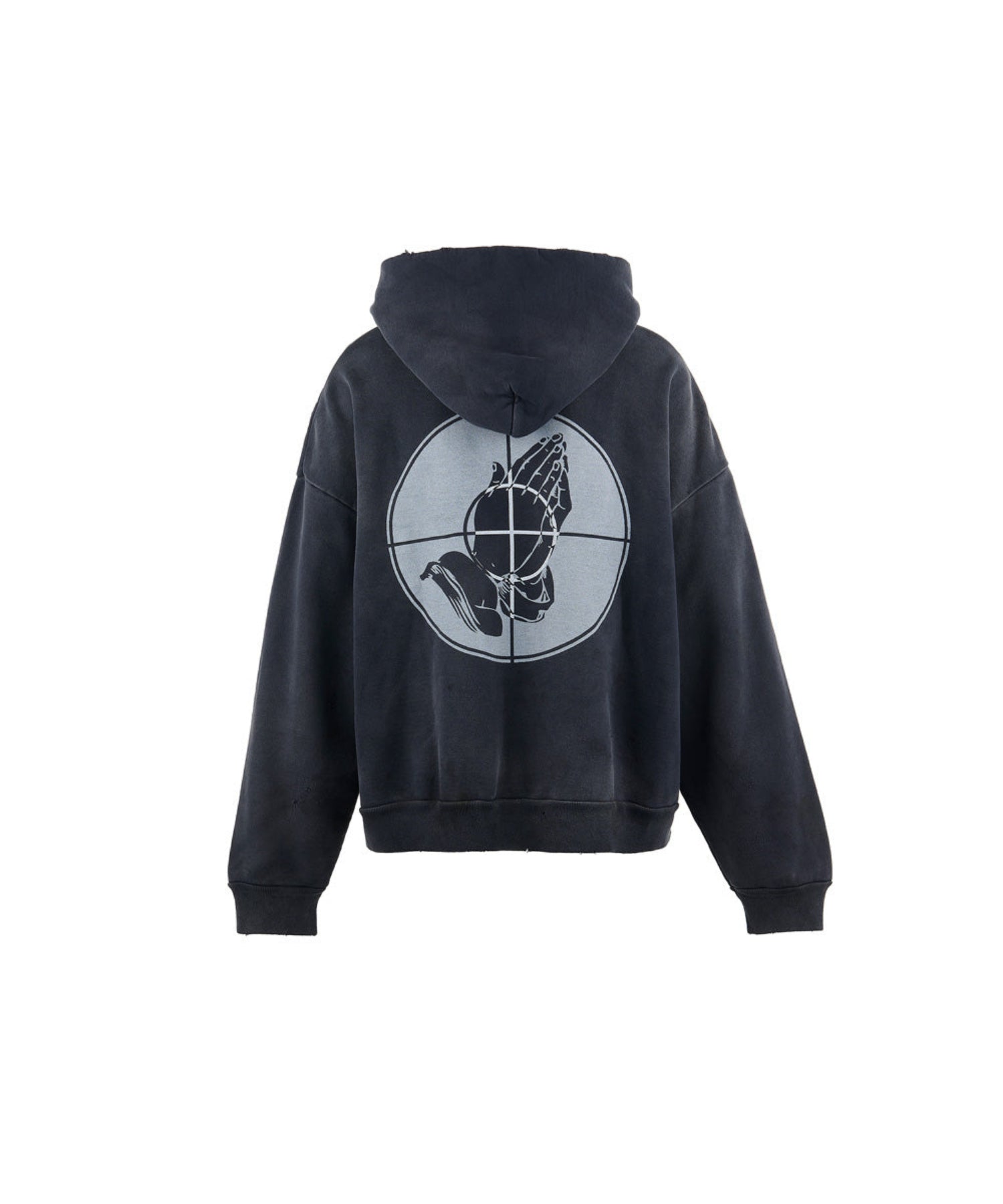 FG_HOODIE / SNT OF GOD / BLK