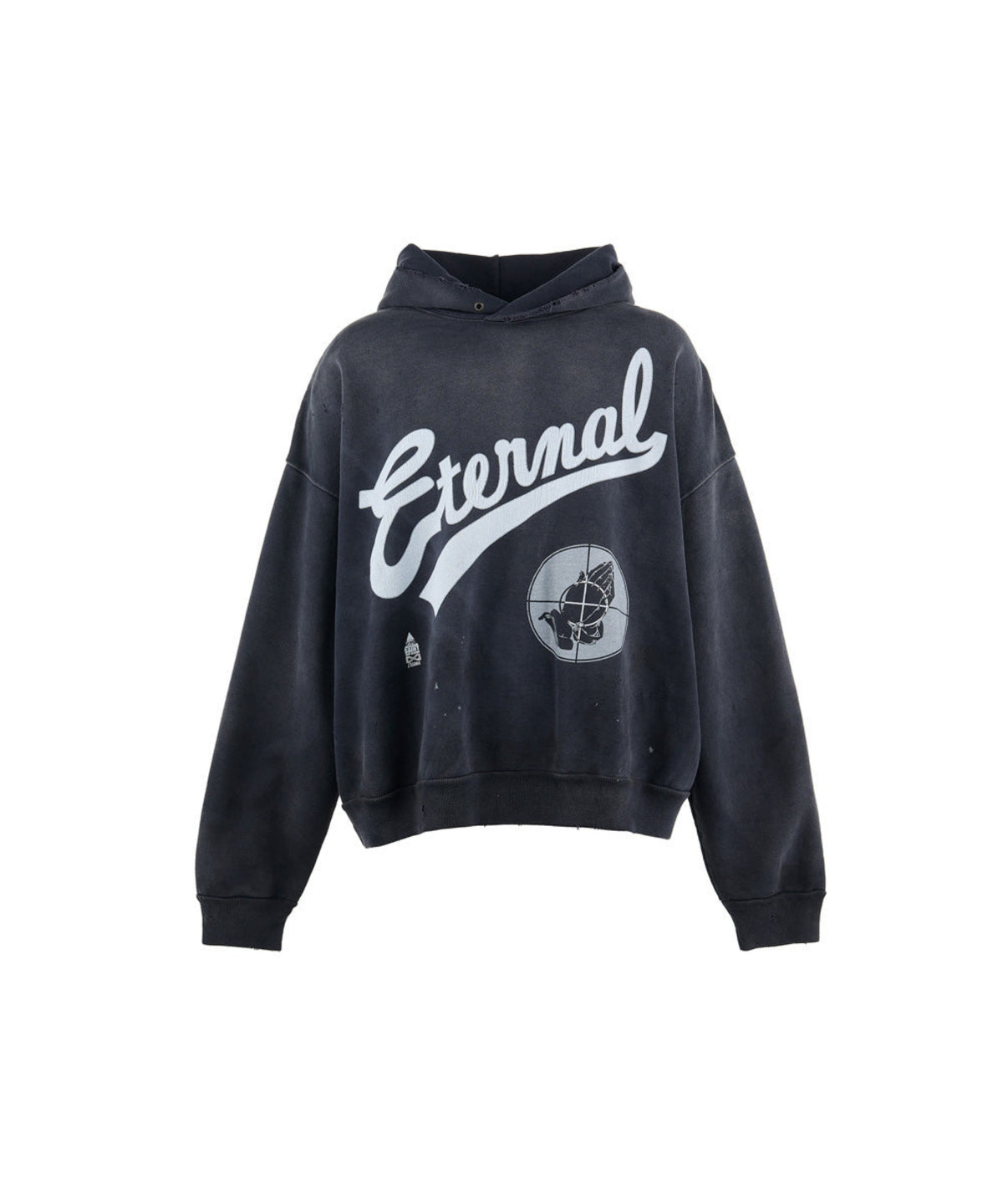 FG_HOODIE / SNT OF GOD / BLK