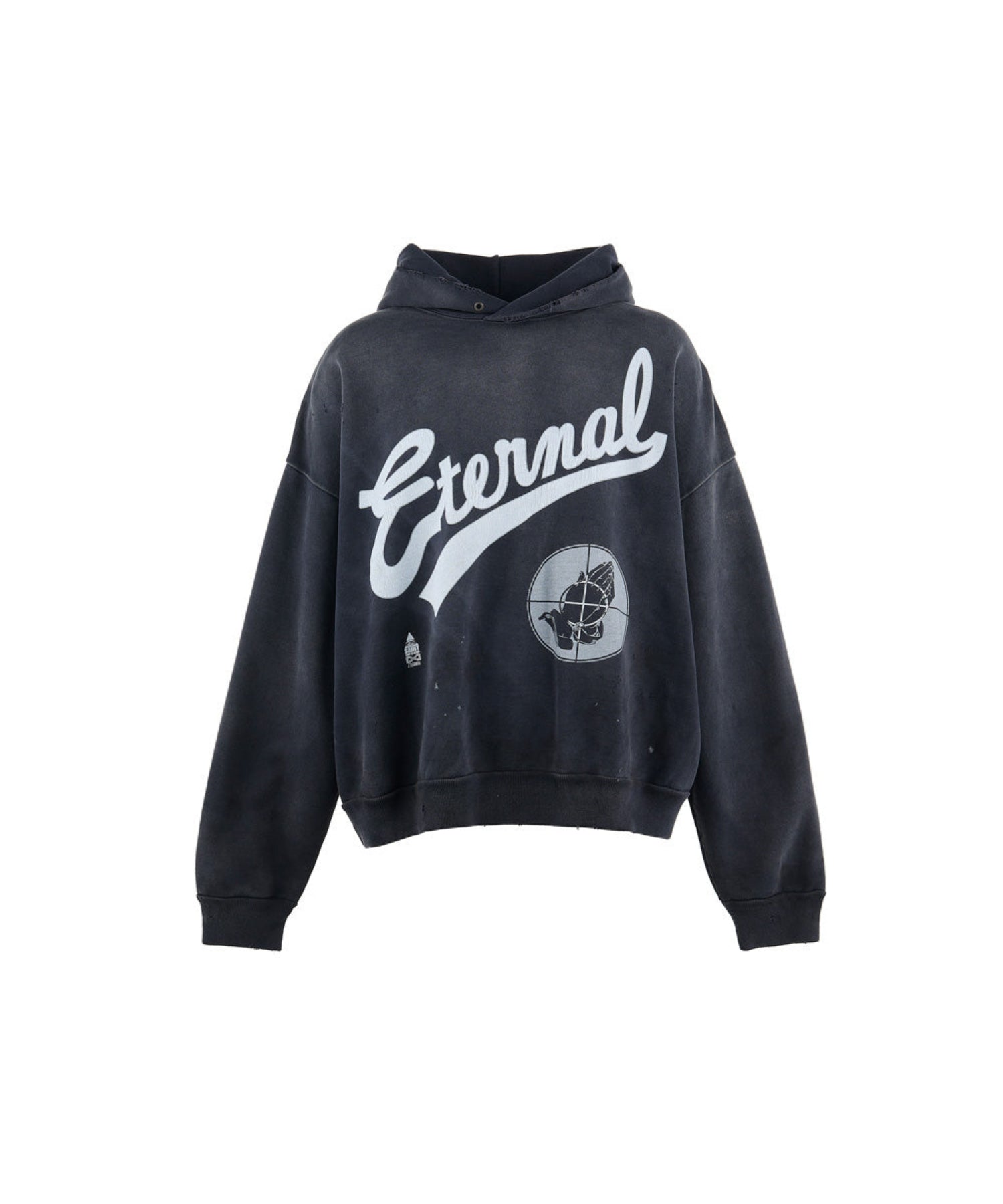 FG_HOODIE / SNT OF GOD / BLK