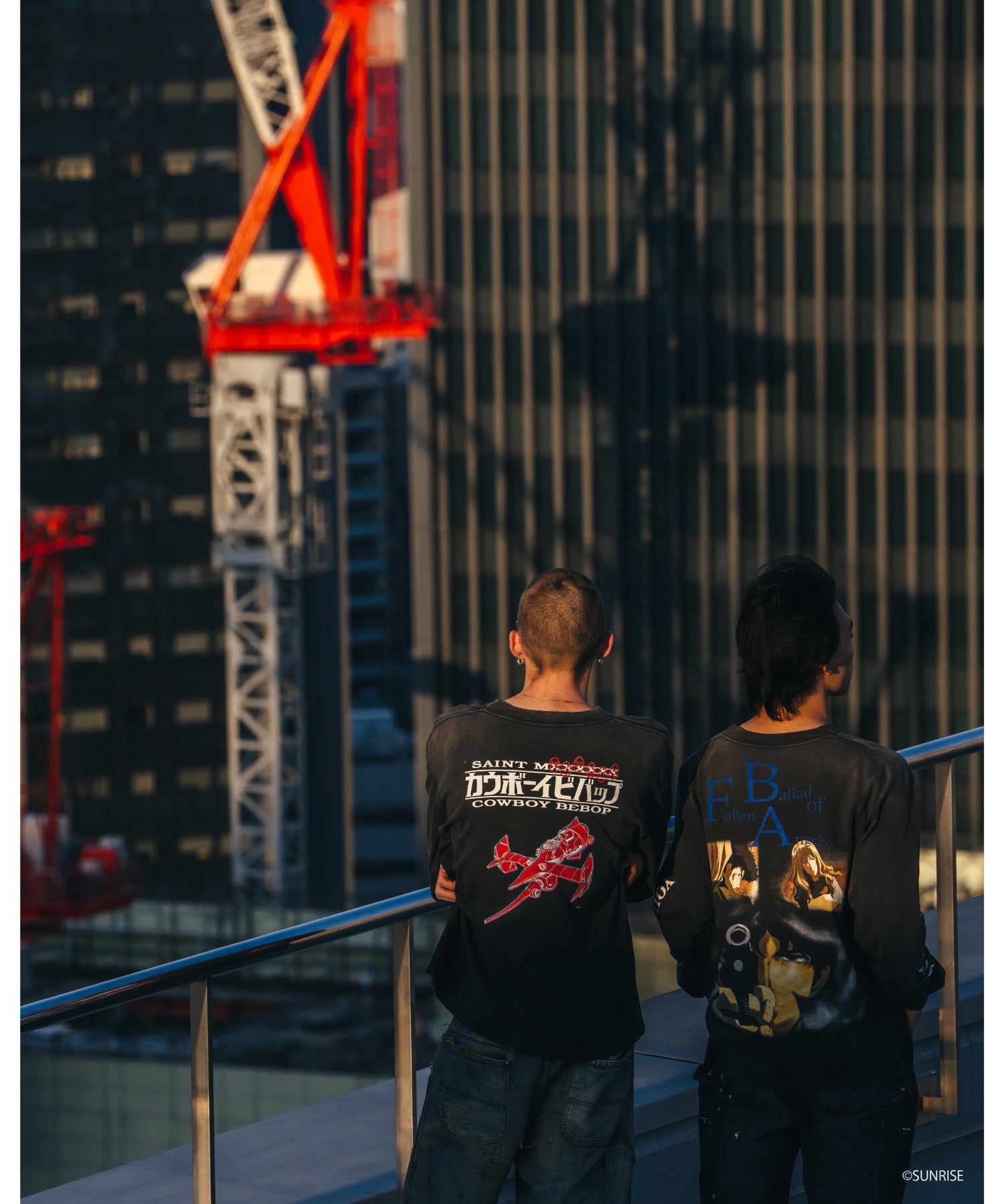 CB_LS TEE / EASY COME / BLACK