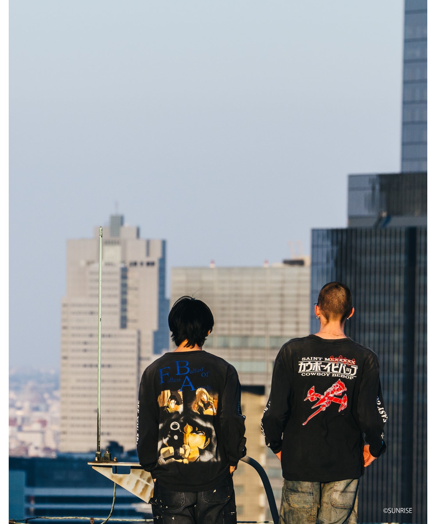 CB_LS TEE / EASY COME / BLACK