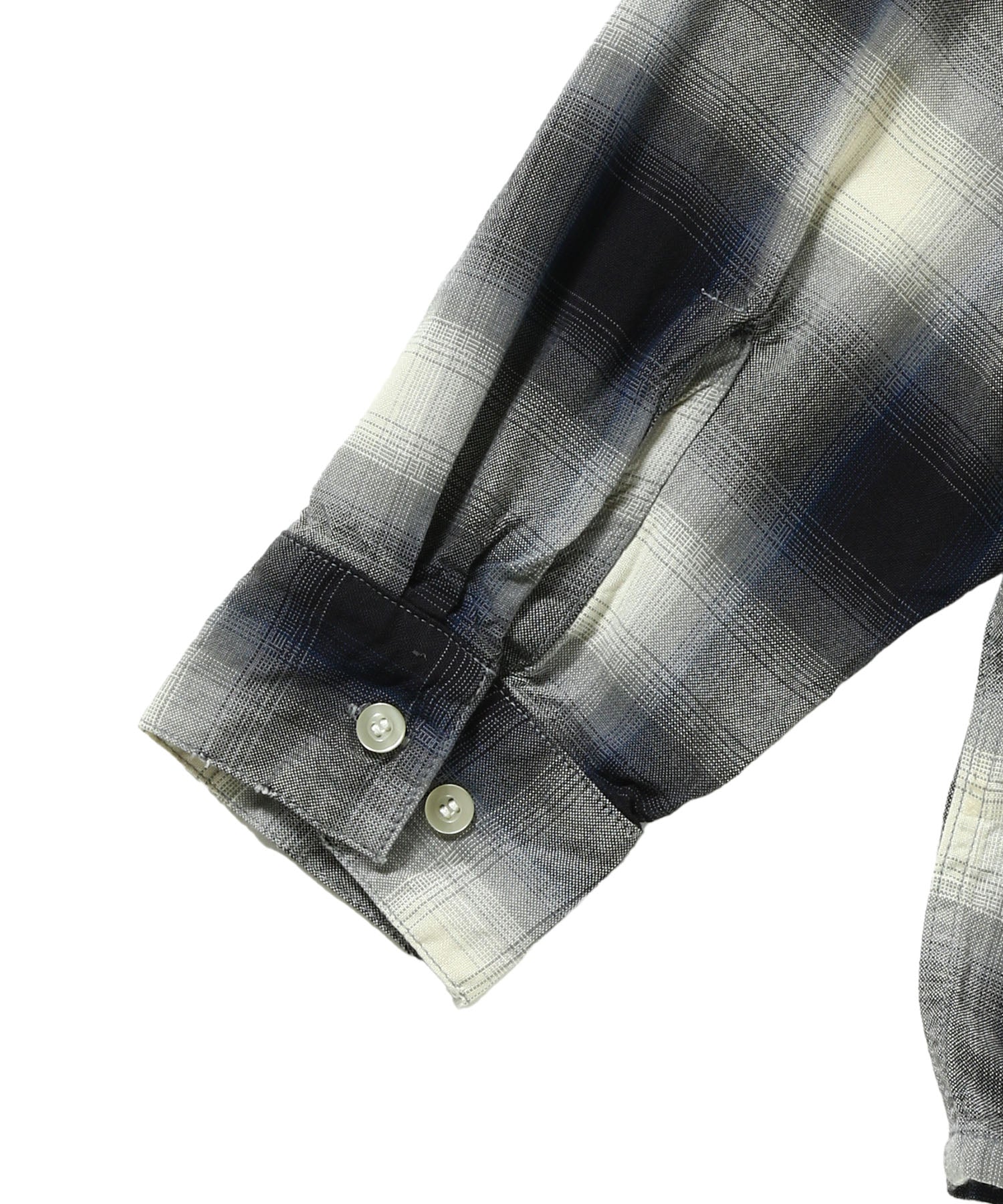 LM_CHECK SHIRT / CHECK / NVY