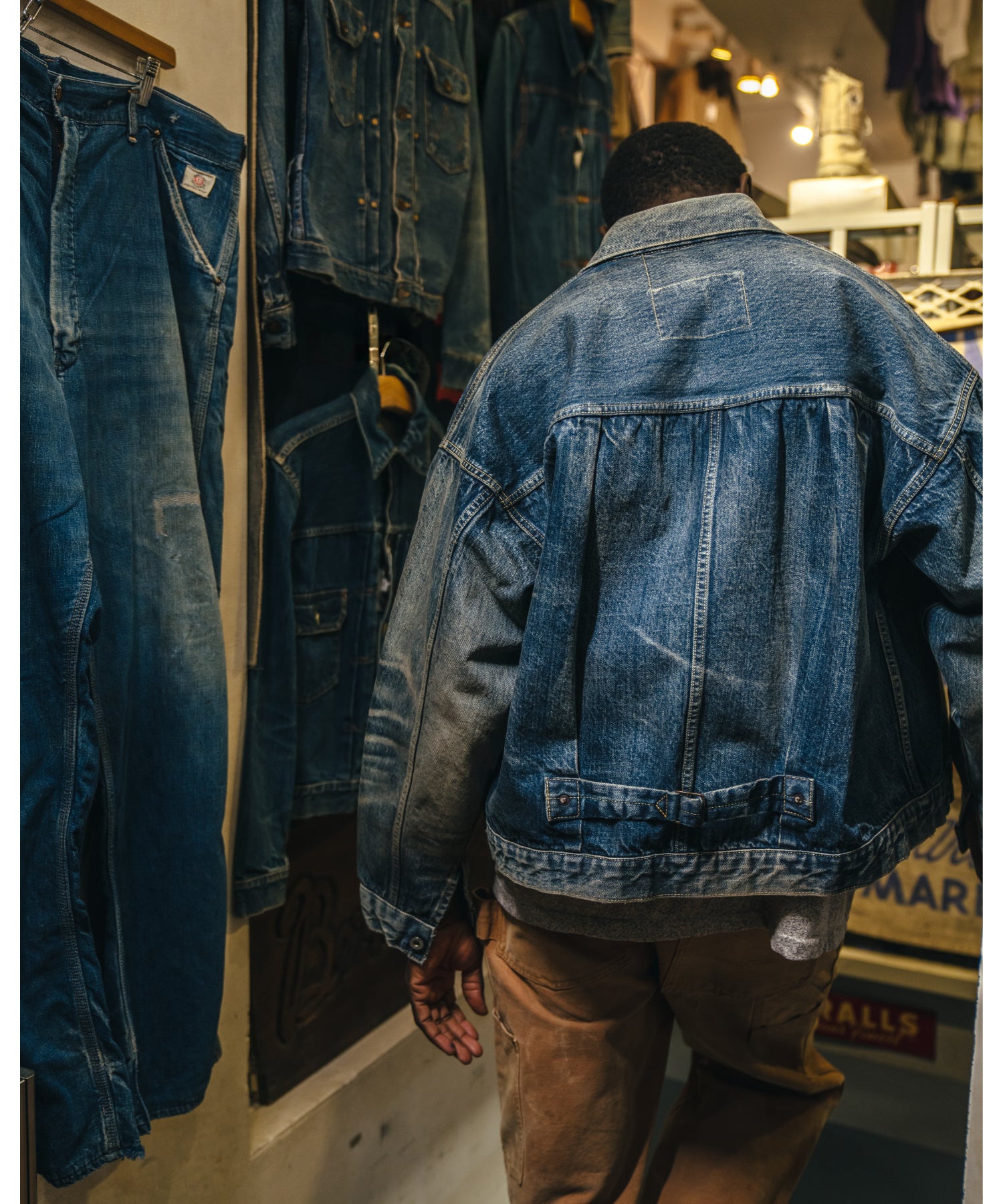 BJ_DENIM JACKET / DAMAGE / BLUE