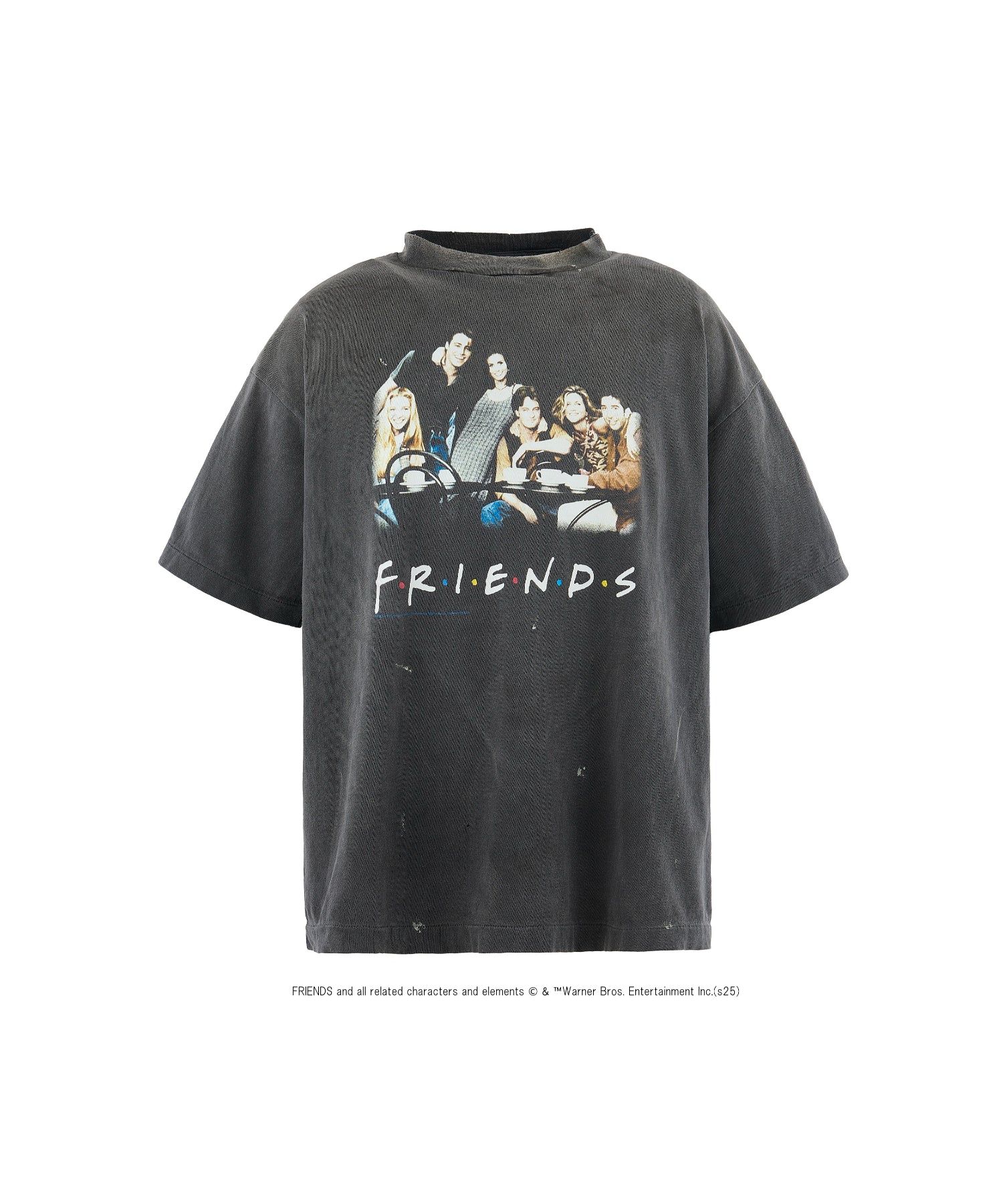 FRD_SS TEE / FRIENDS / BLACK