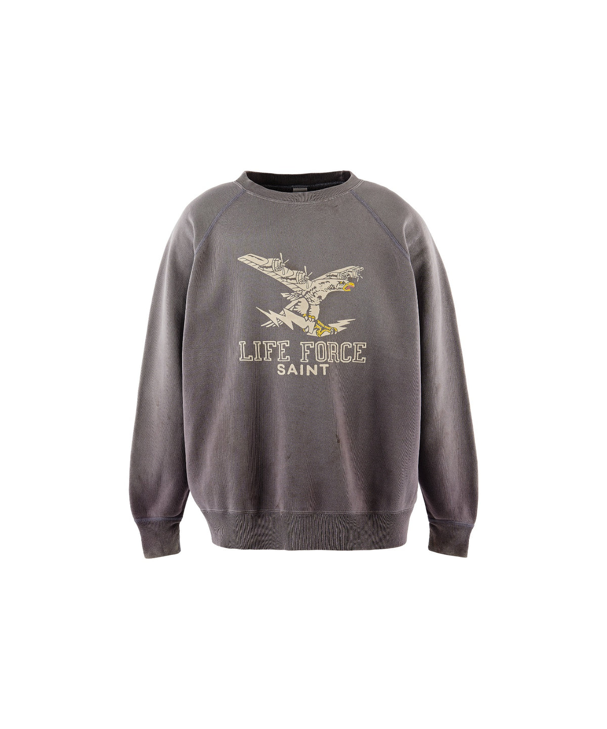 RAGLAN CRW N SWT/LIFE FORCE/NAVY