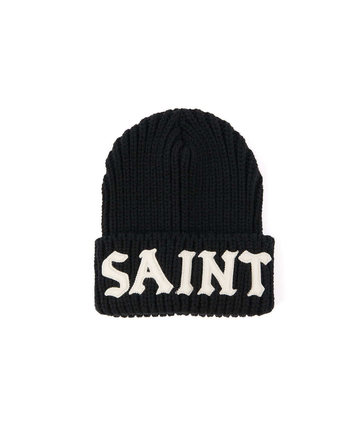 KNIT CAP/SAINT/BLACK