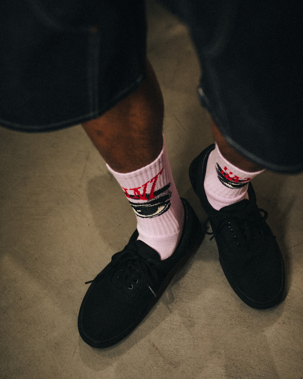 SOCKS / EYE / LAVENDER