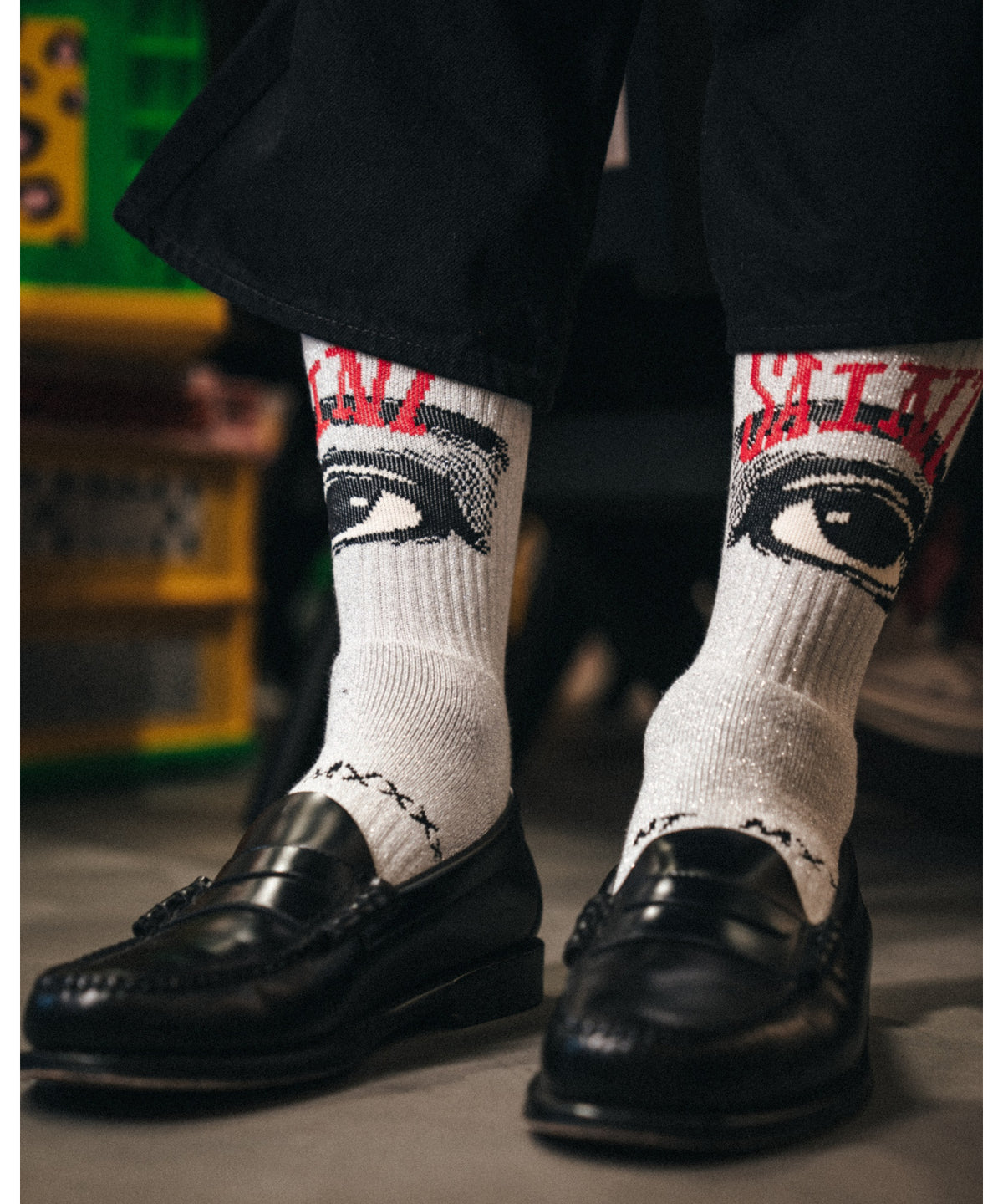 SOCKS / EYE / GRAY