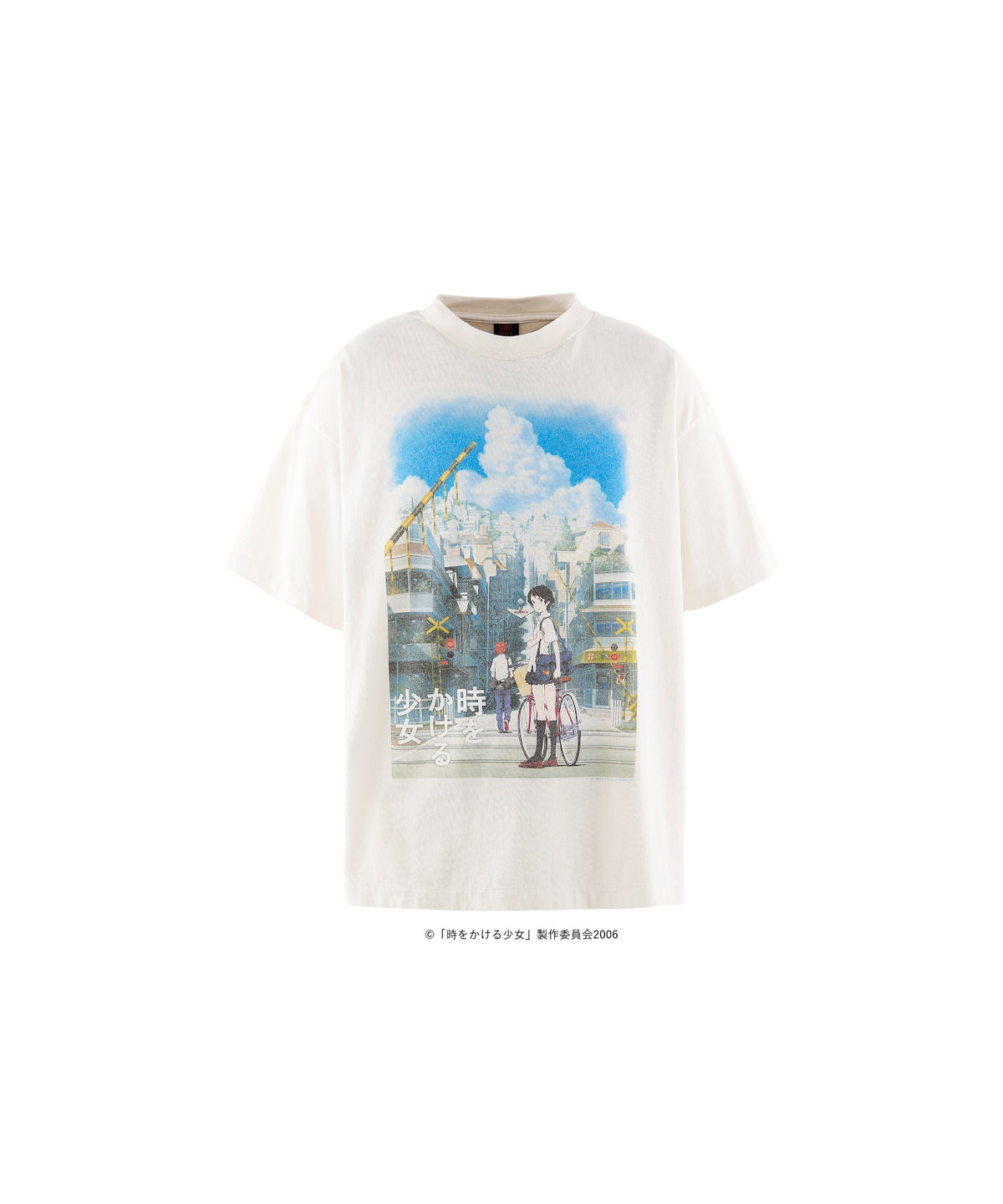 時をかける少女_SS T-SHIRT / SAINT / WHITE