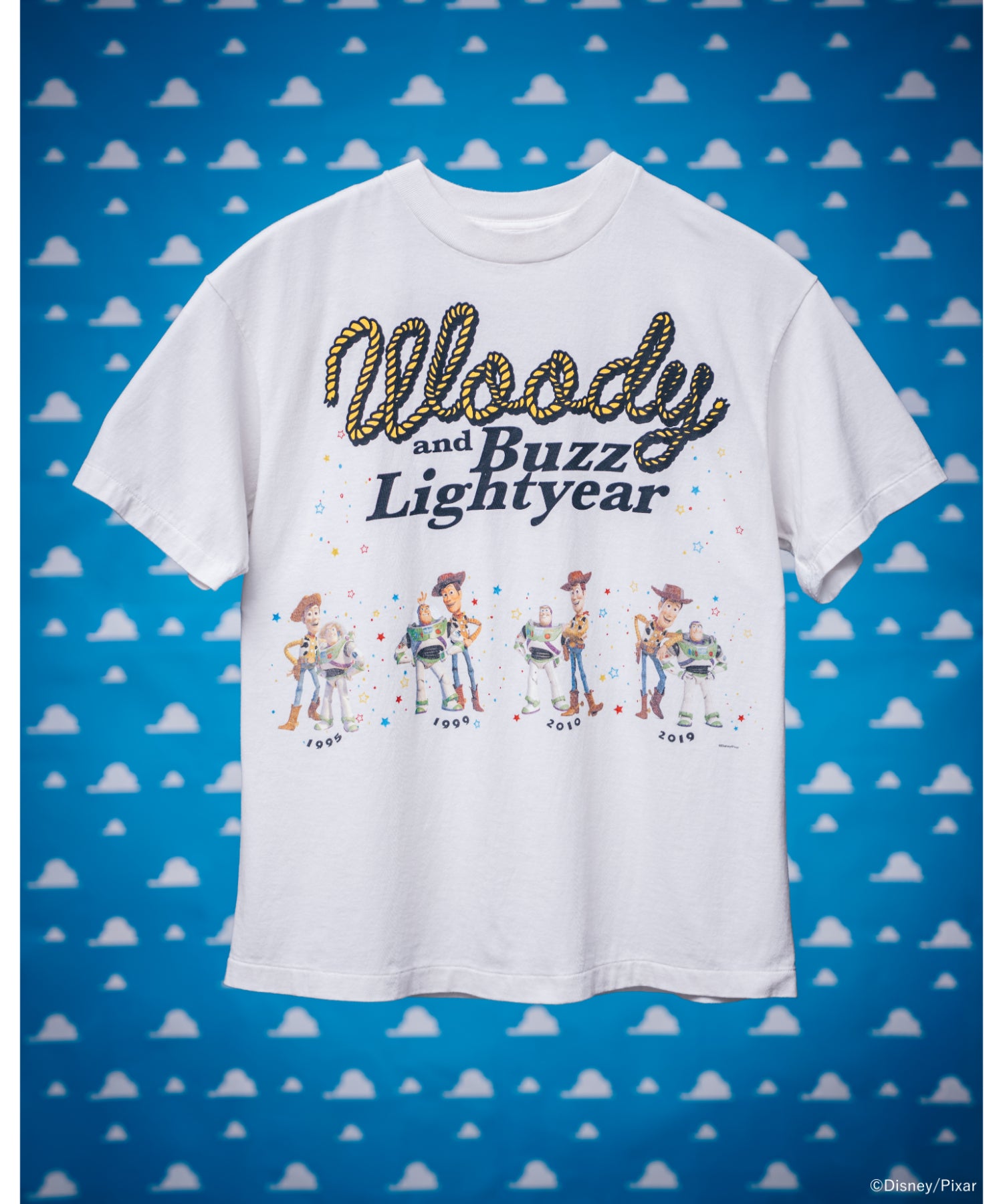 すーさん専用になります PIXAR_SS T-SHIRT / Woody&Buzz / WHT - SAINT MXXXXXX (セント