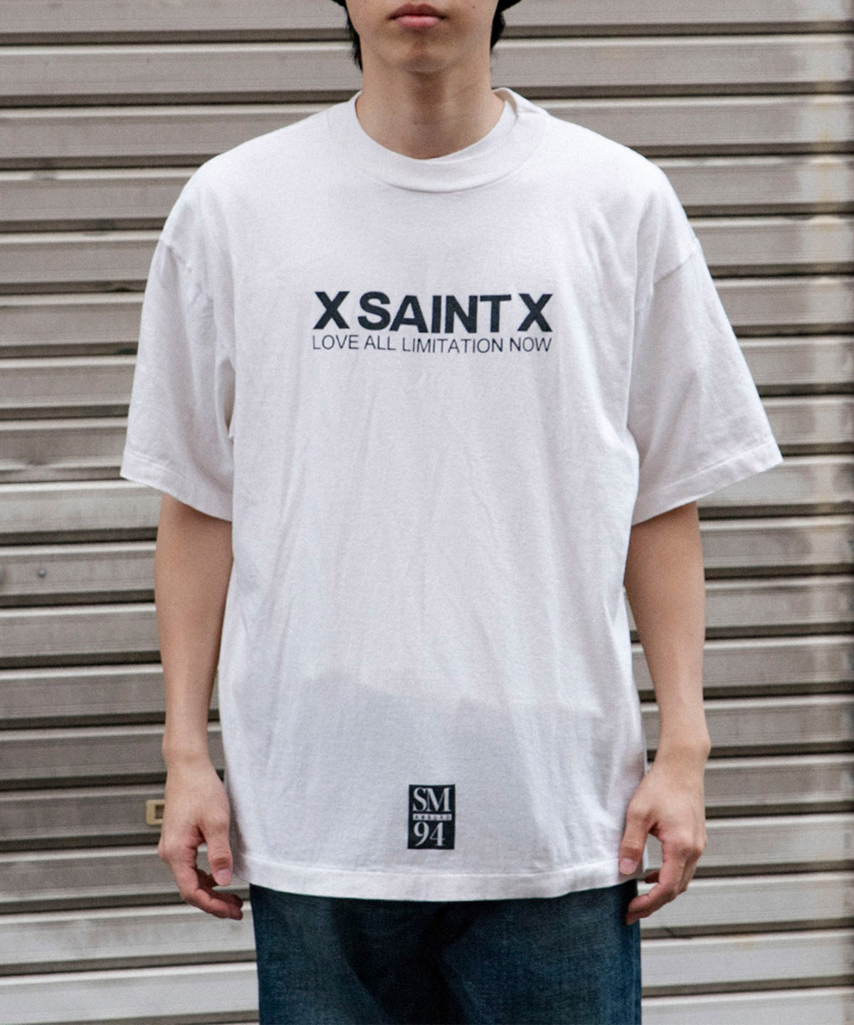 SS T-SHIRT/X SAINT X/WHITE