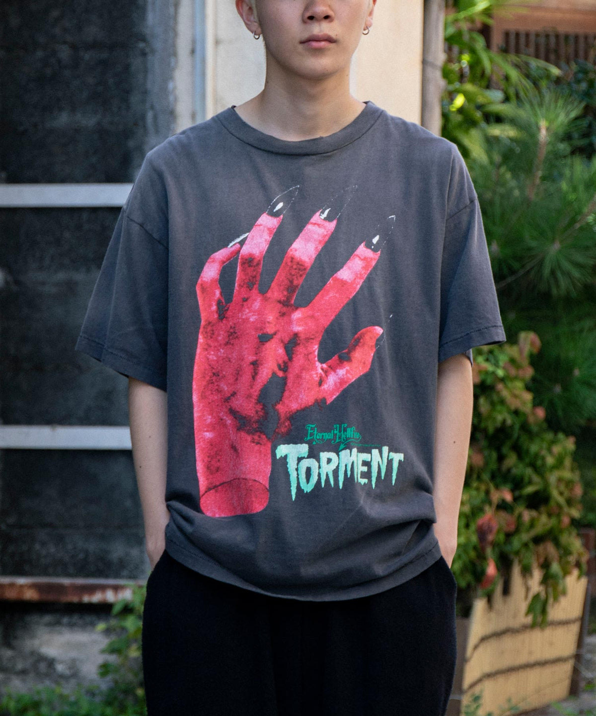 SS TEE/DEVIL HND/BLACK