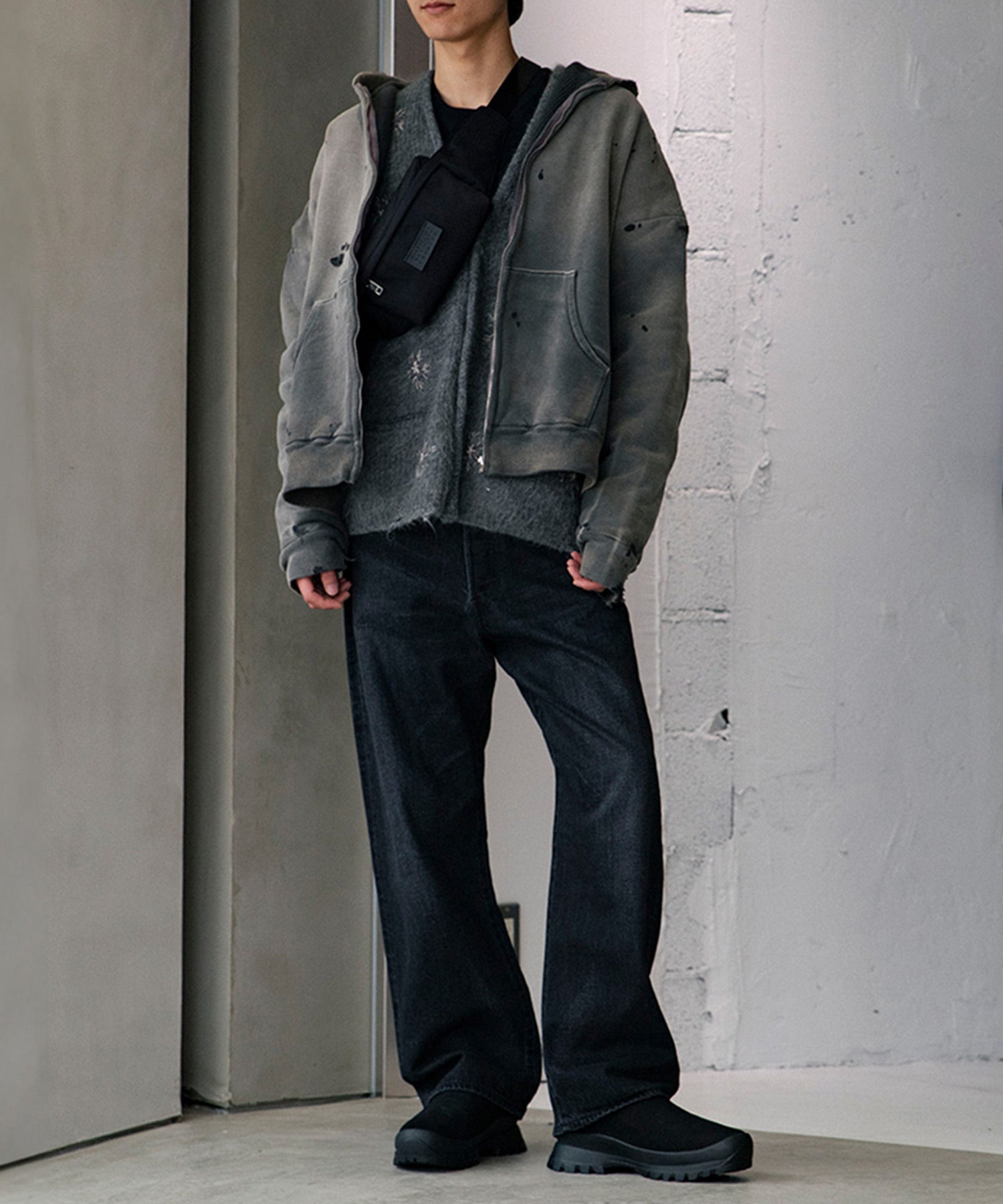 HOODIE / DBL-FC ZIP