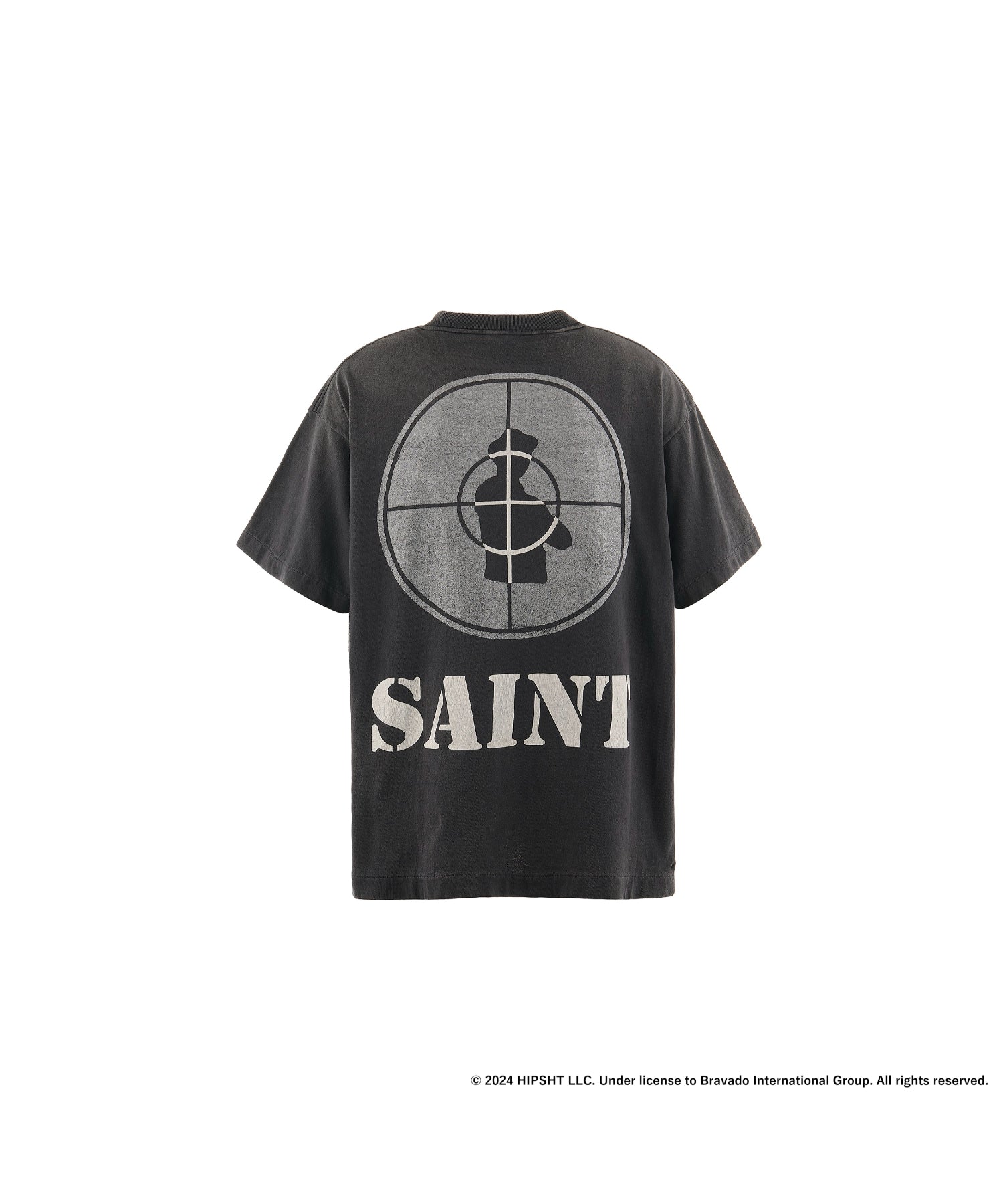 SAINT MXXXXXX公式による「PE_SS TEE / SNT ENEMY」の物撮り・背面
