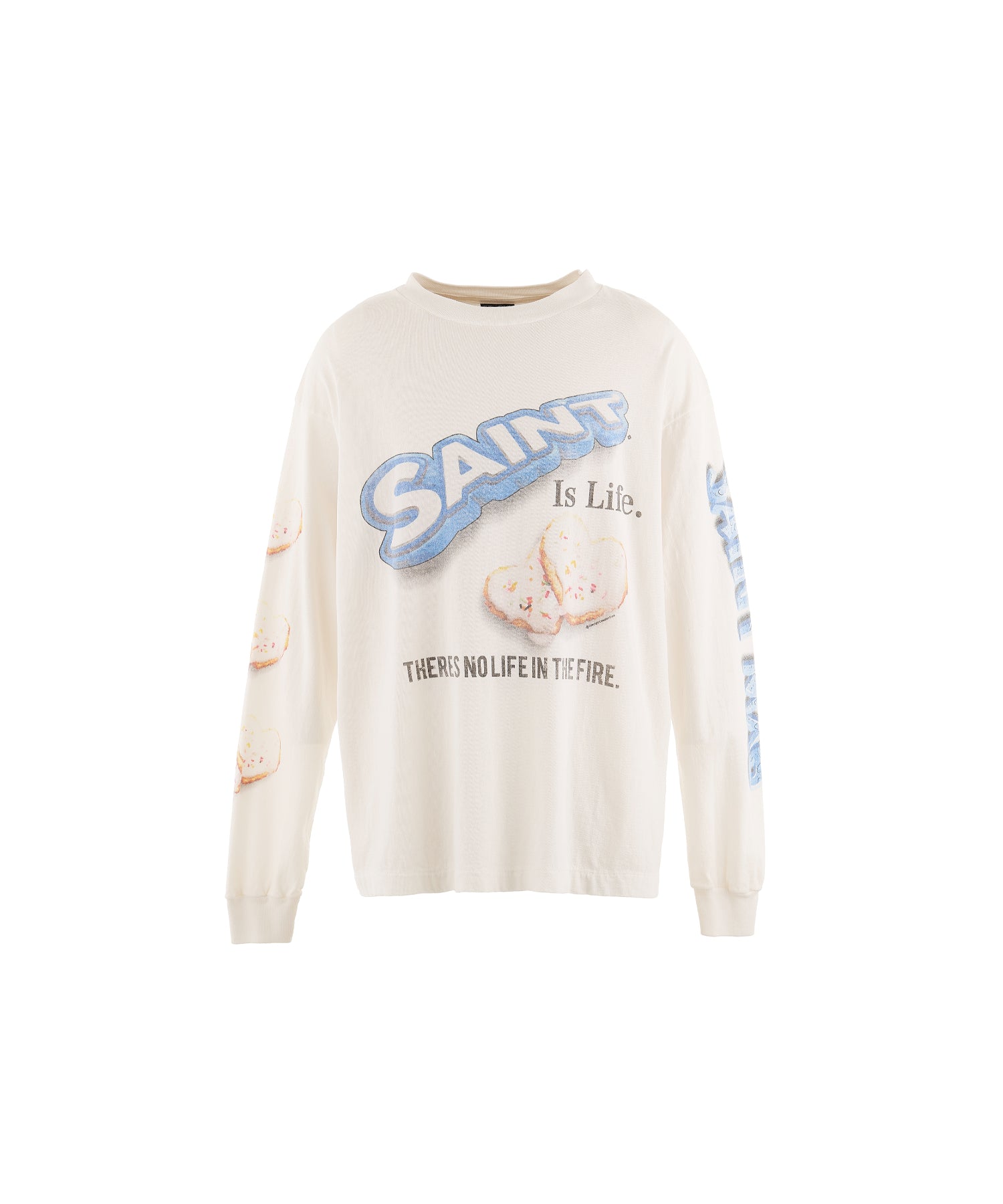 SA_LS TEE/HEART CKIE - SAINT MXXXXXX (セントマイケル) - tops (トップス) | FIGURE  ONLINE (フィギュアオンライン) 【公式通販】