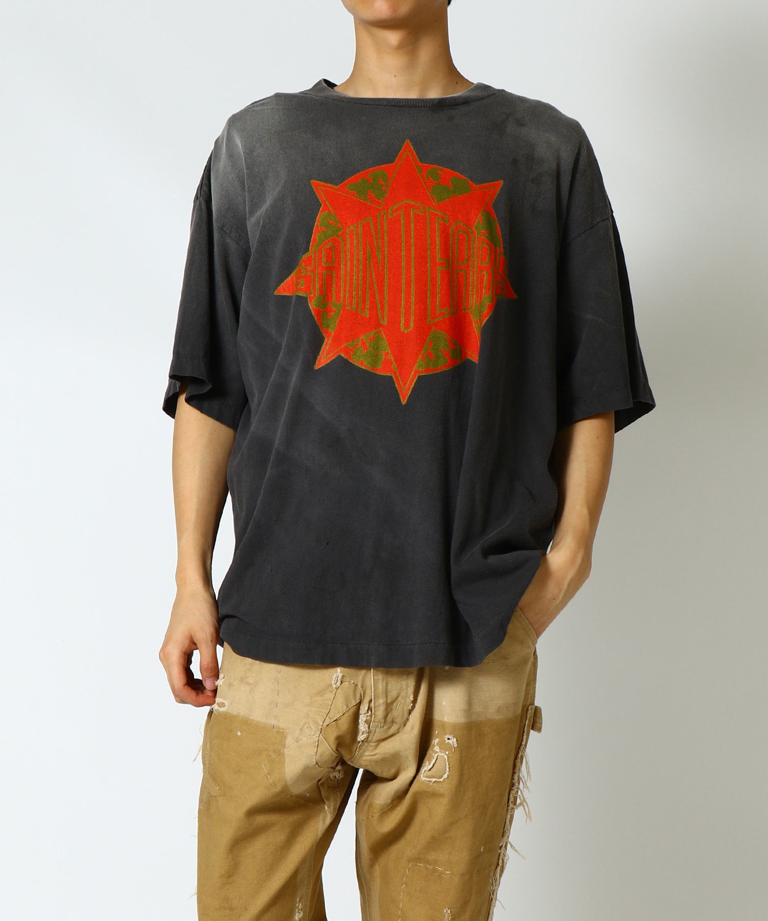 激安大特価！ MXXXXXX SAINT - TEARS TEE/ST DT_SS (セントマイケル) tops - 文学・小説