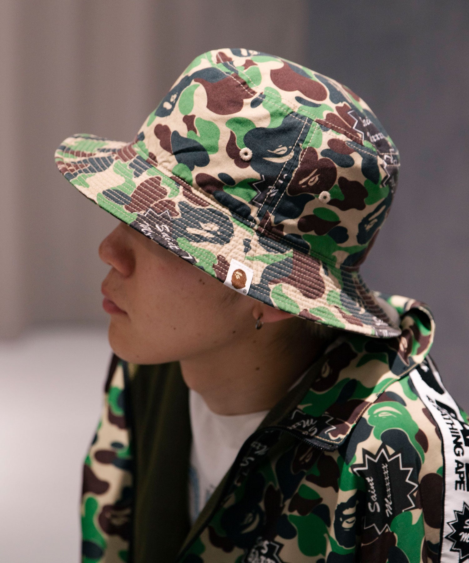 AP_BUCKET HAT/ST APE