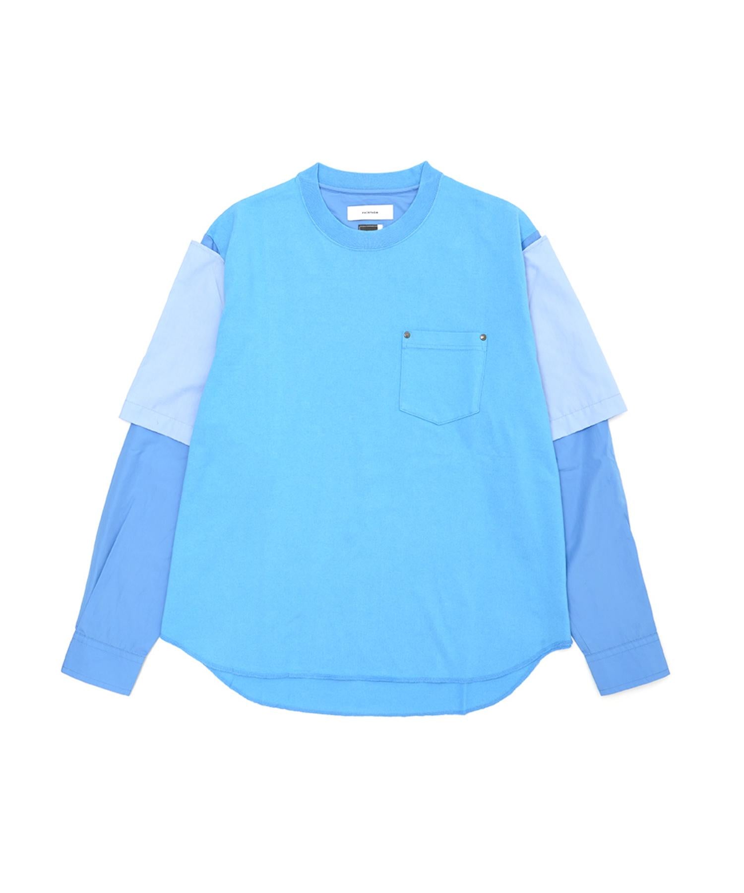 LAYERD SHIRT SLEEVE TEE - FACETASM (ファセッタズム) - tops 