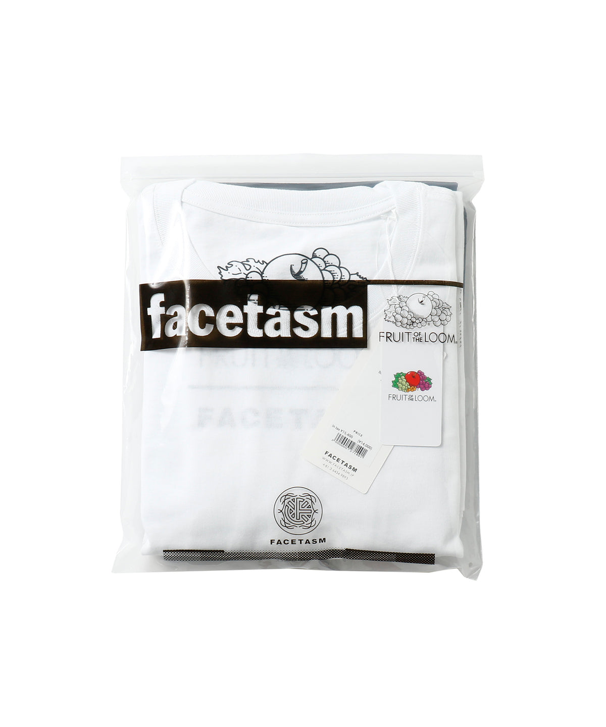 FACETASM×FRUIT OF THE LOOM PACK BIG TEE