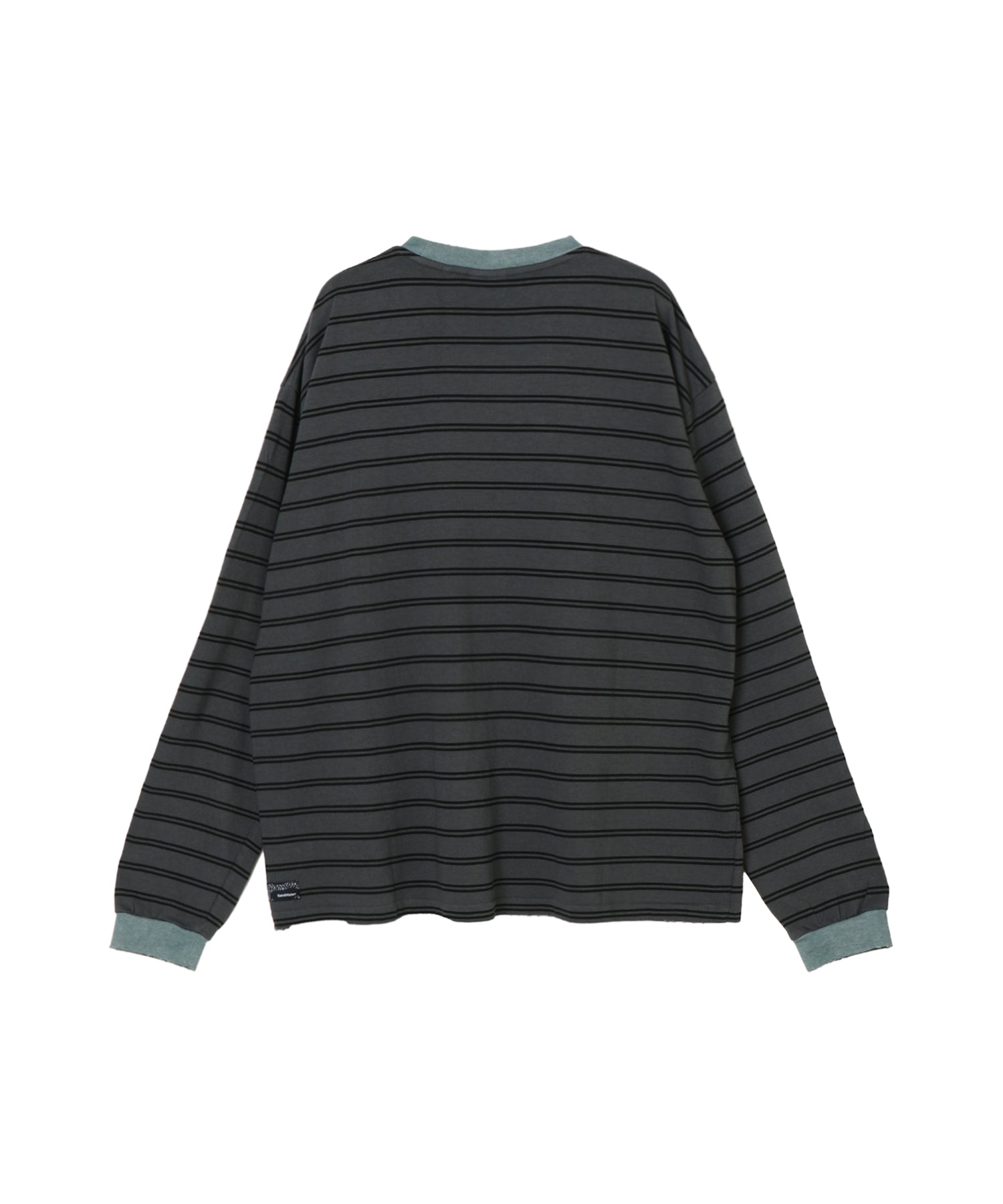 RESEARCHED TEE LS / COTTON BORDER JERSEY