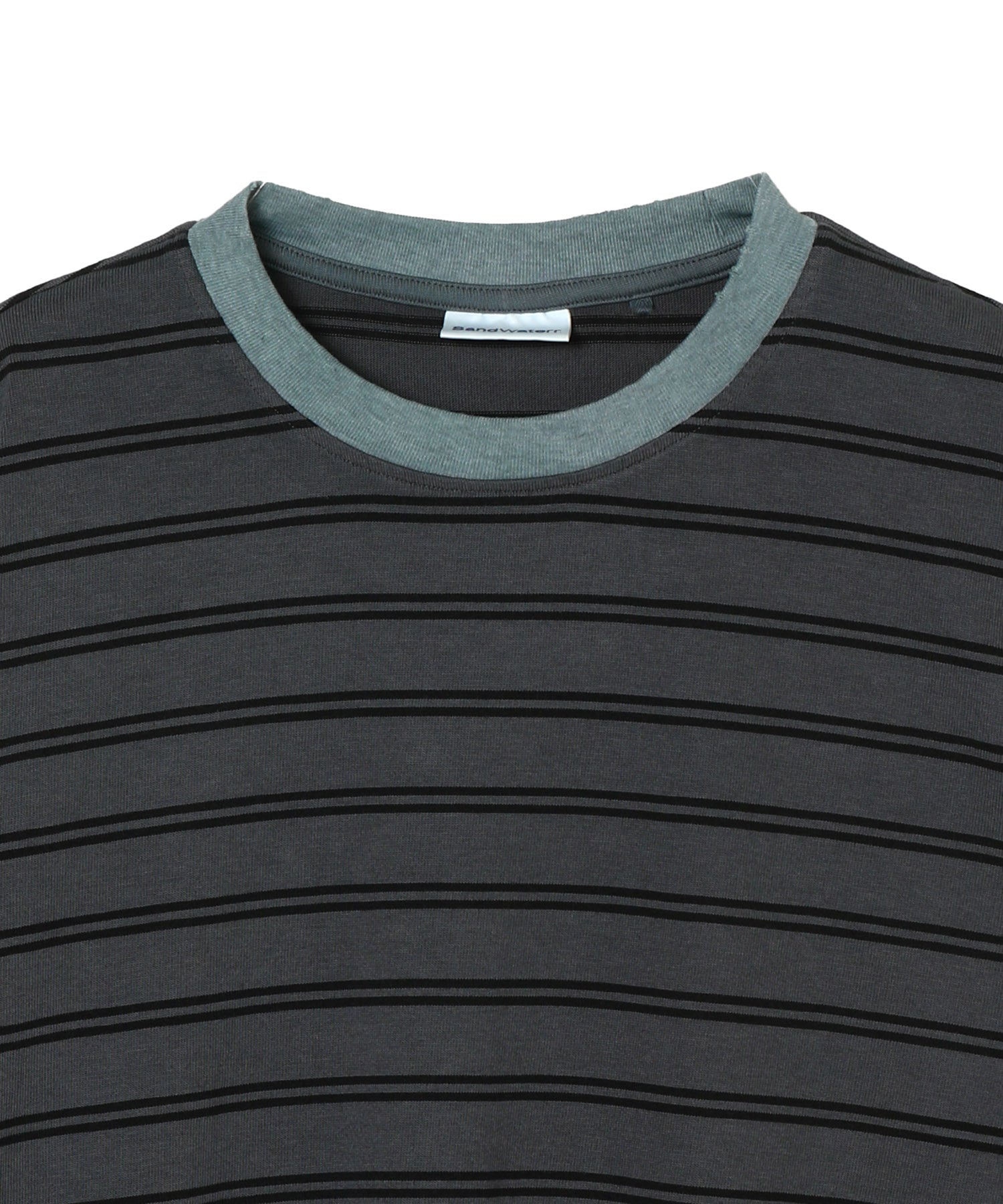 RESEARCHED TEE LS / COTTON BORDER JERSEY