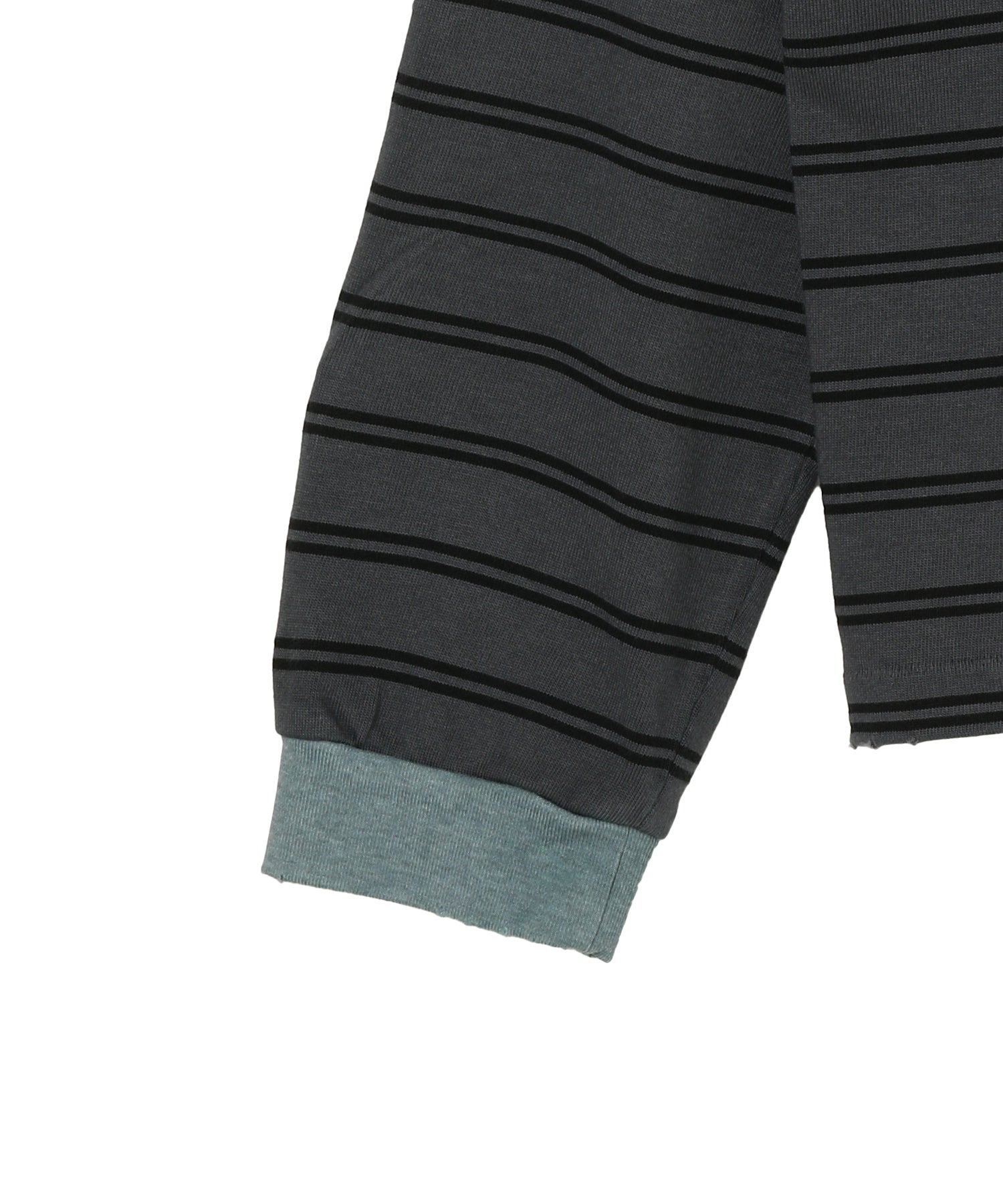 RESEARCHED TEE LS / COTTON BORDER JERSEY