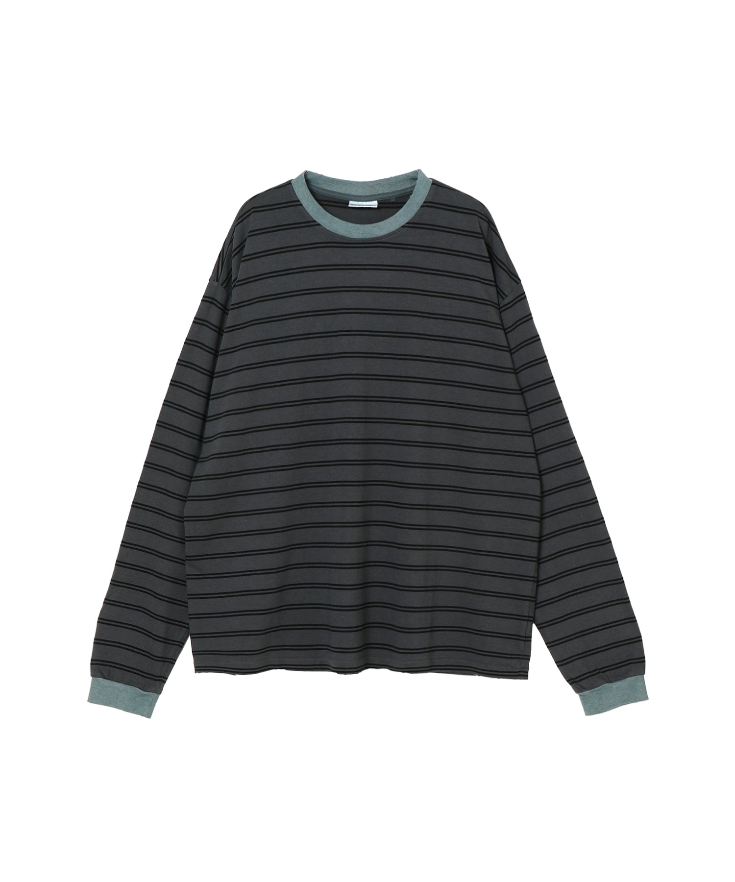 RESEARCHED TEE LS / COTTON BORDER JERSEY