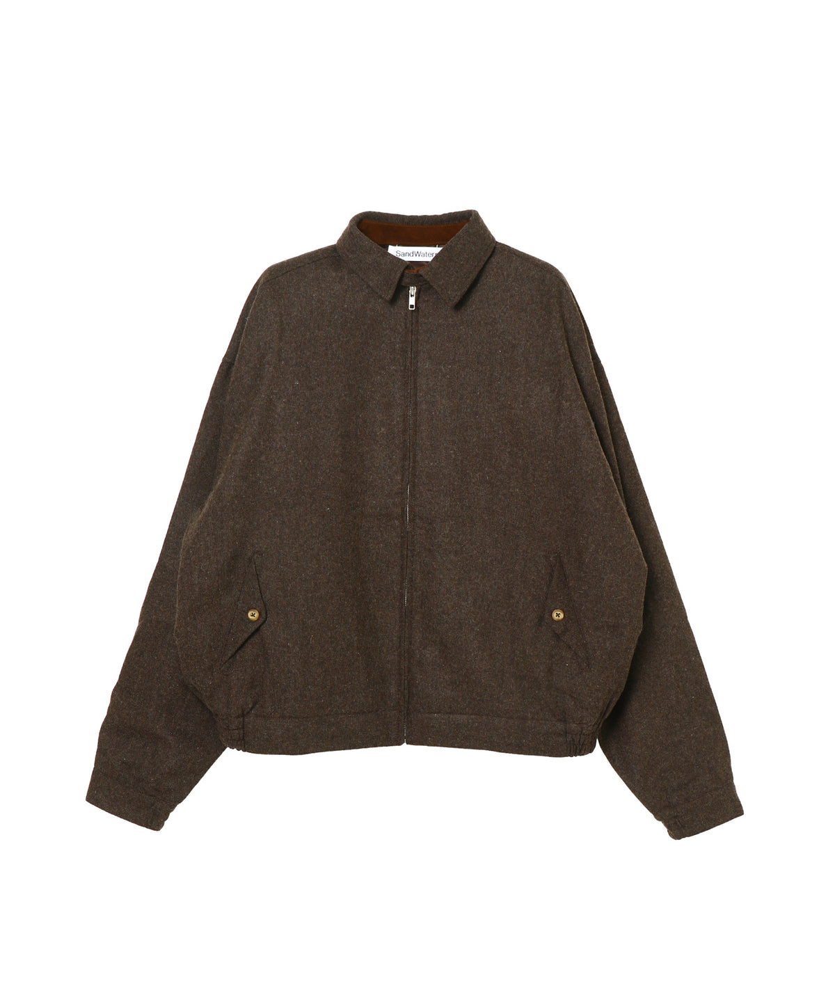 Crafted Blouson / Wool Mix Twill