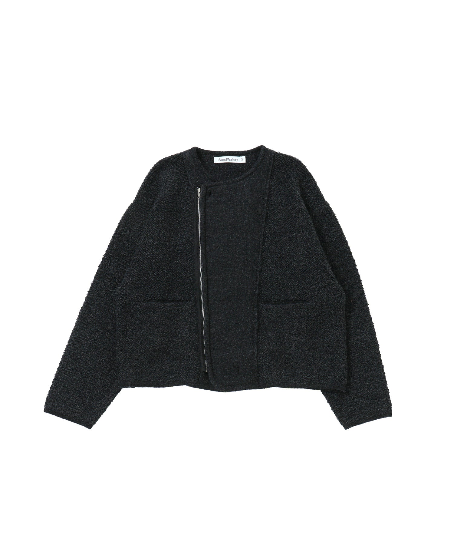 RESEARCHED CARDIGAN/LAMBS WOOL YAR