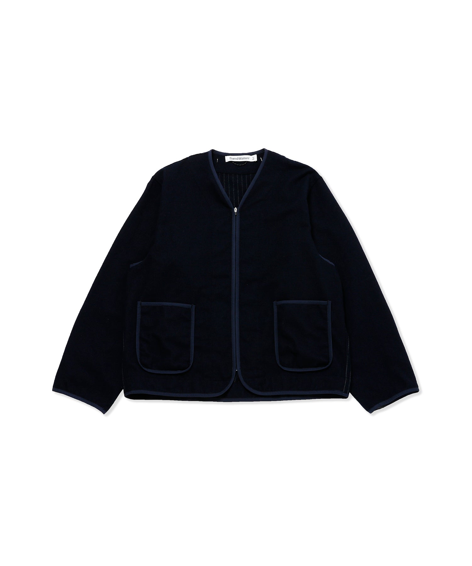 サンドウォーター(SandWaterr)｜Researched Linning Shirt / Eco Wool