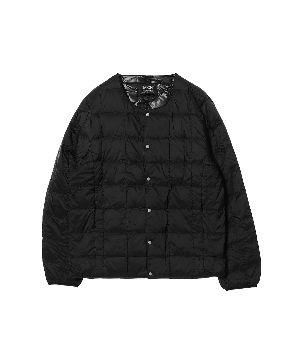 Crew Neck Button Down Jkt