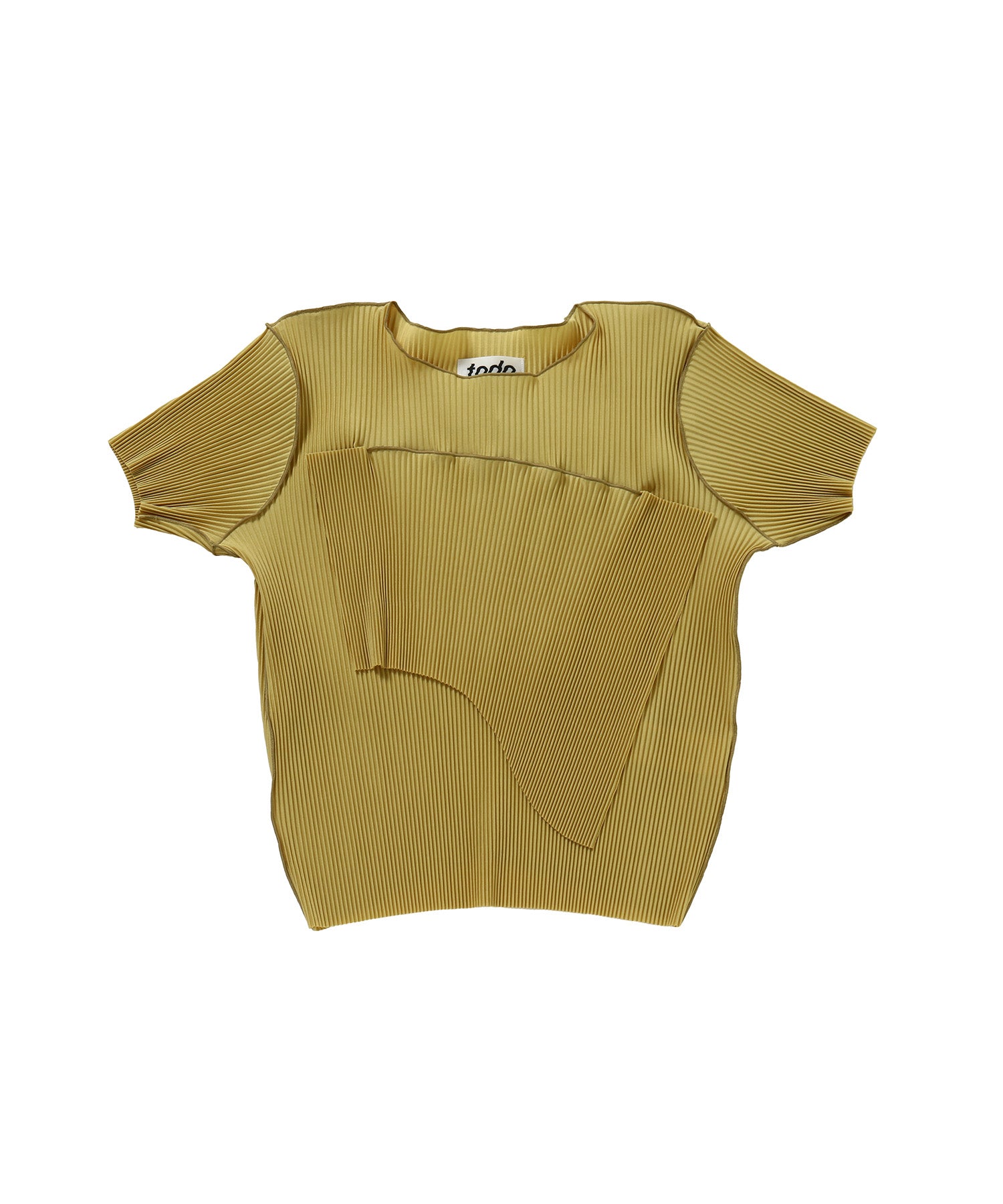 PEEPHOLE-BACK SHORT SLEEVE TOP