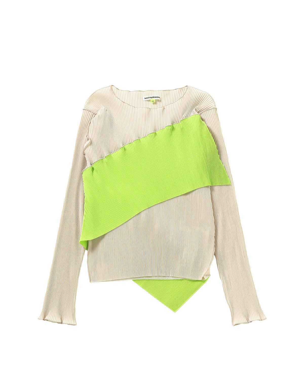 SPIRAL WAVE LONG SLEEVE TOP