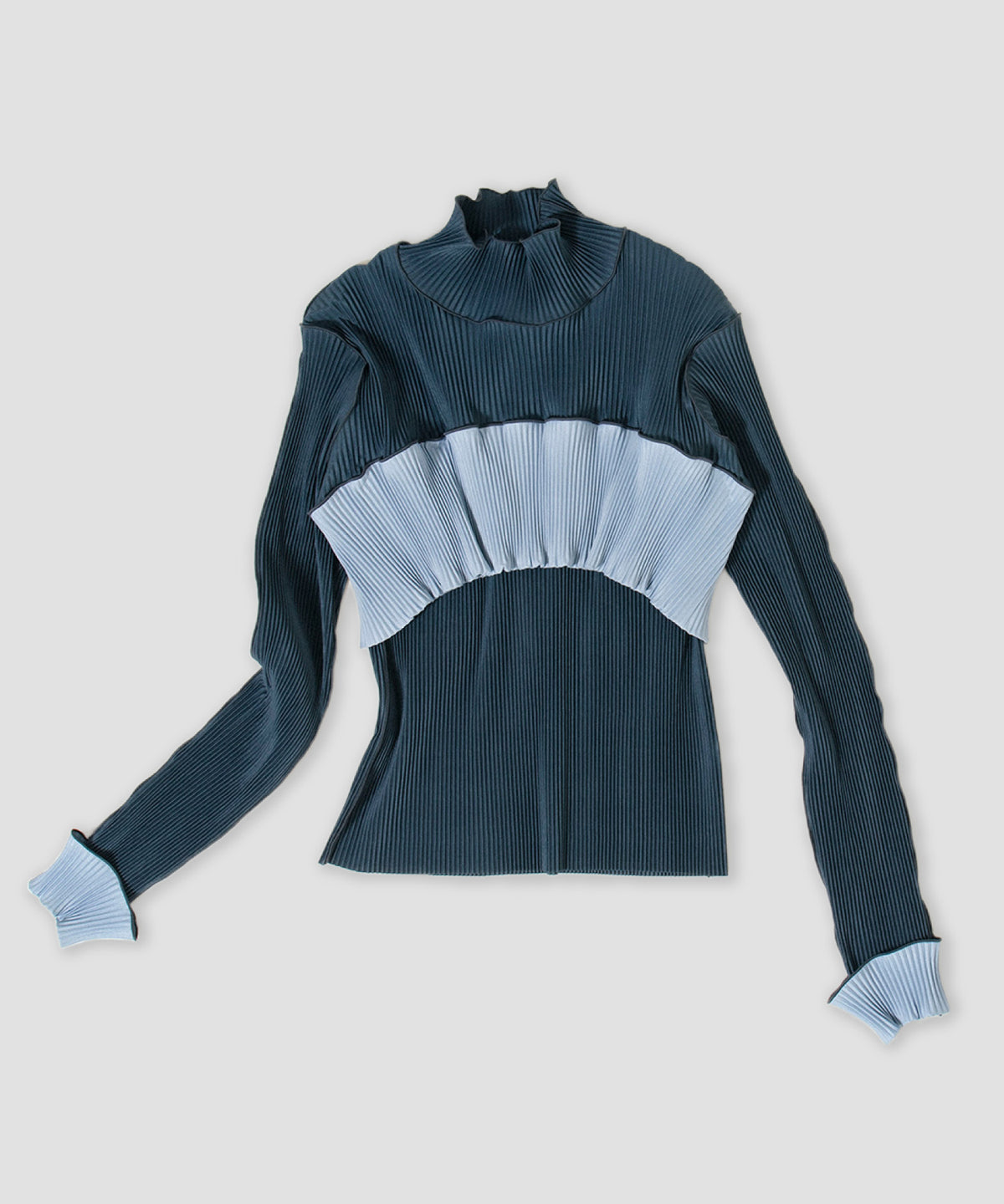 Bustier High Neck Top