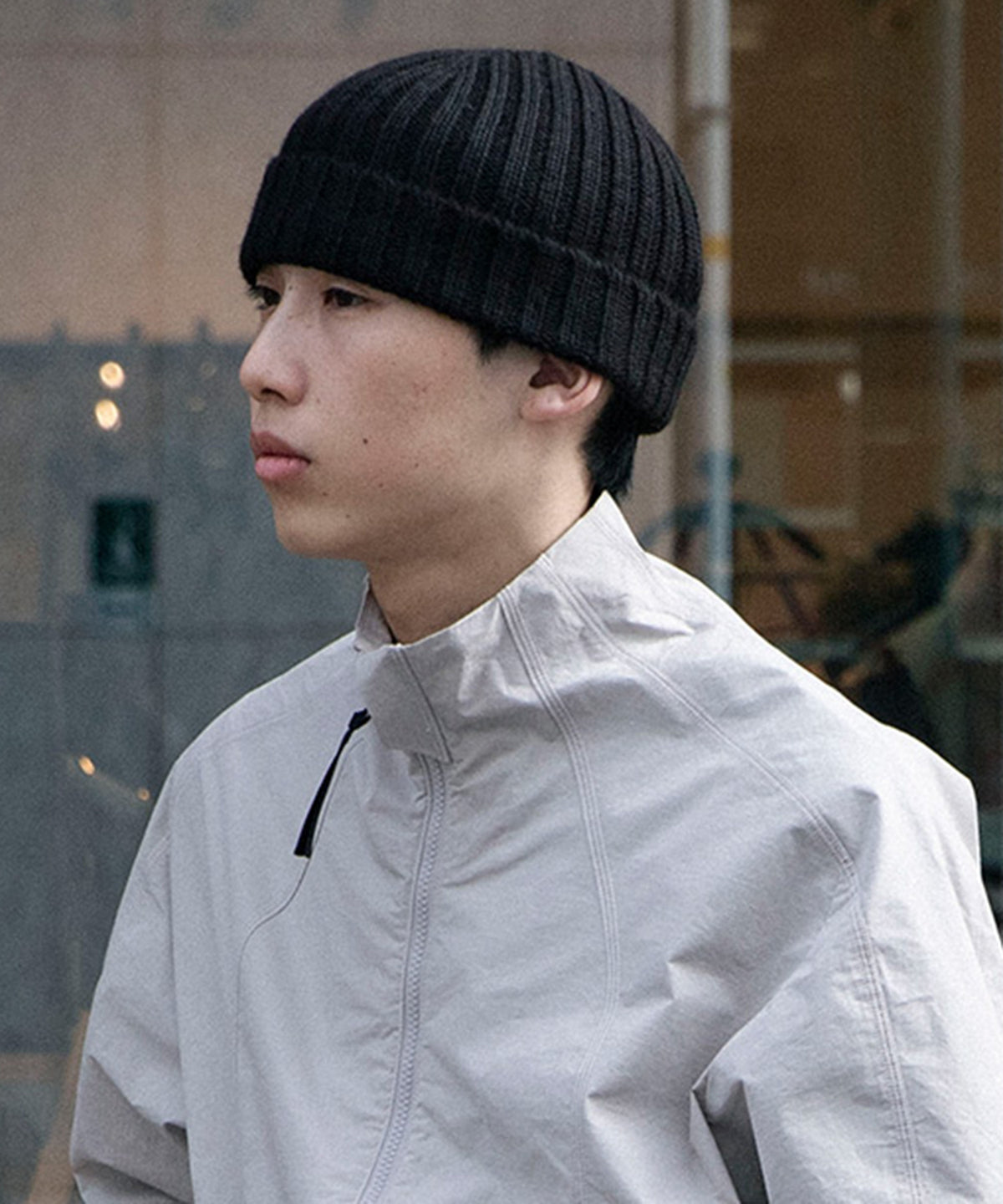 Rib Hat / Pure Black