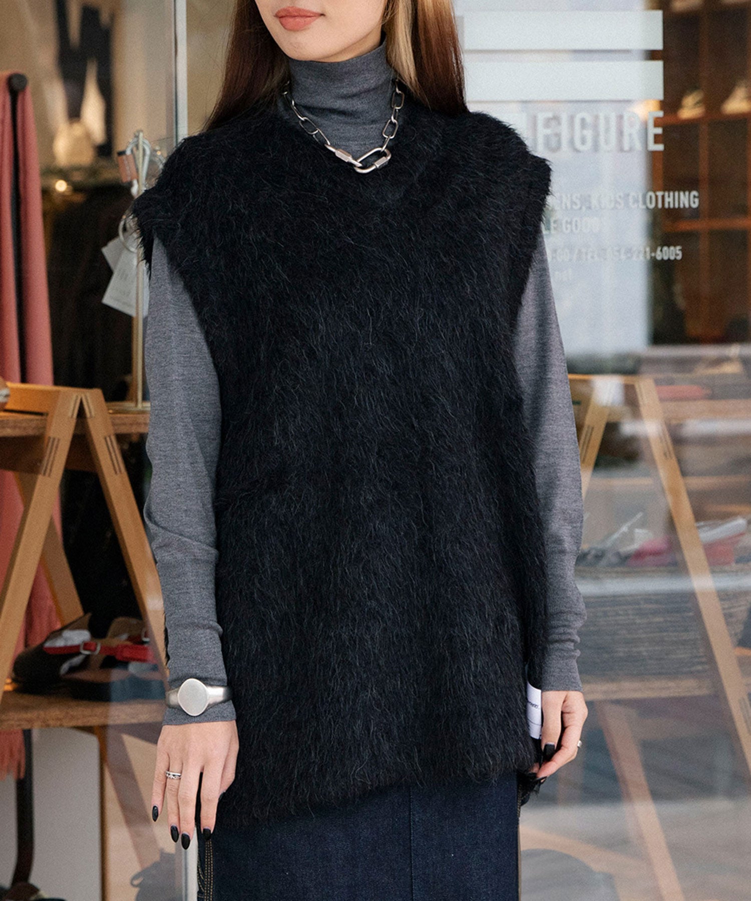 Pullover Suri Vest Suri Alpaca