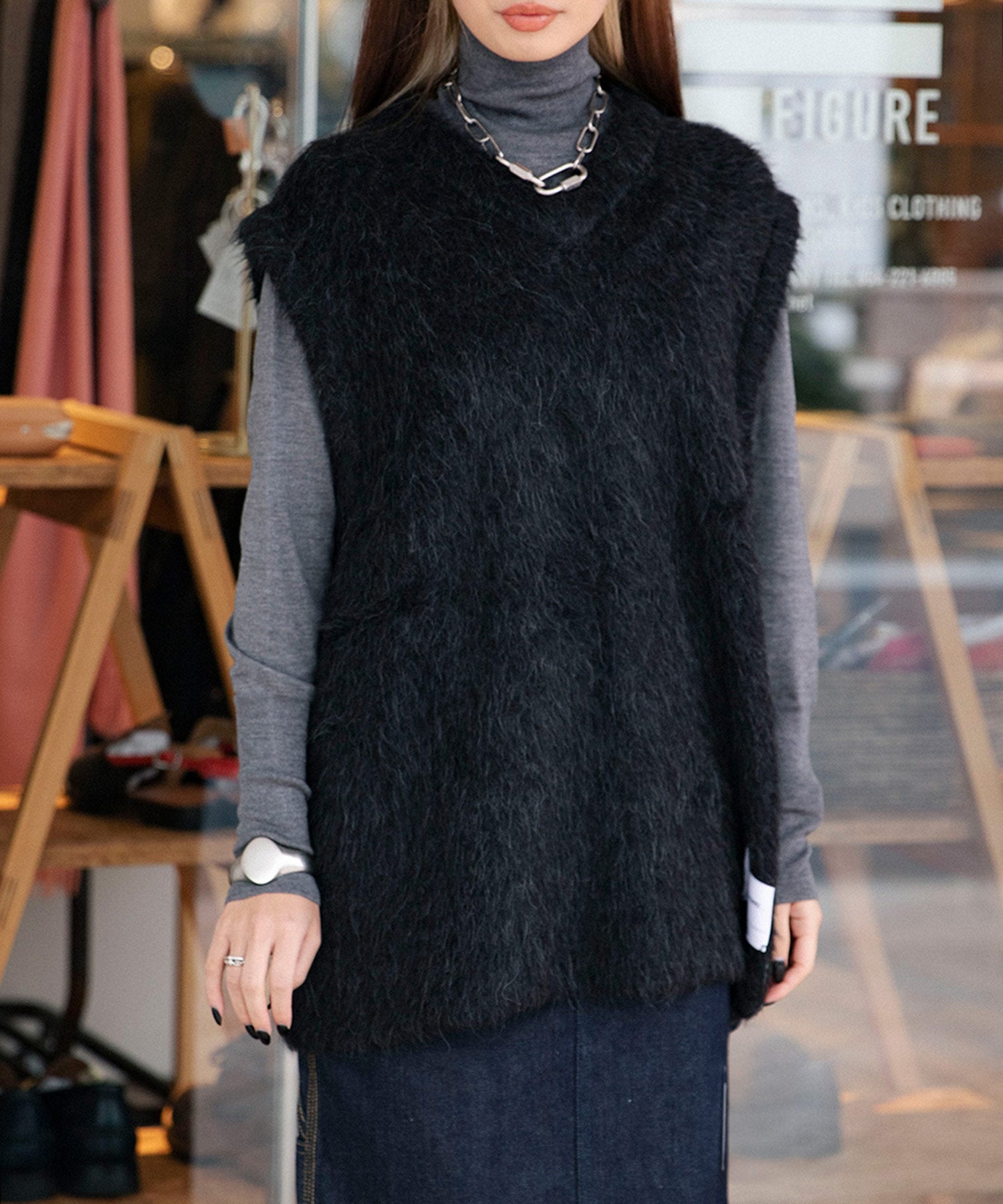 Pullover Suri Vest Suri Alpaca