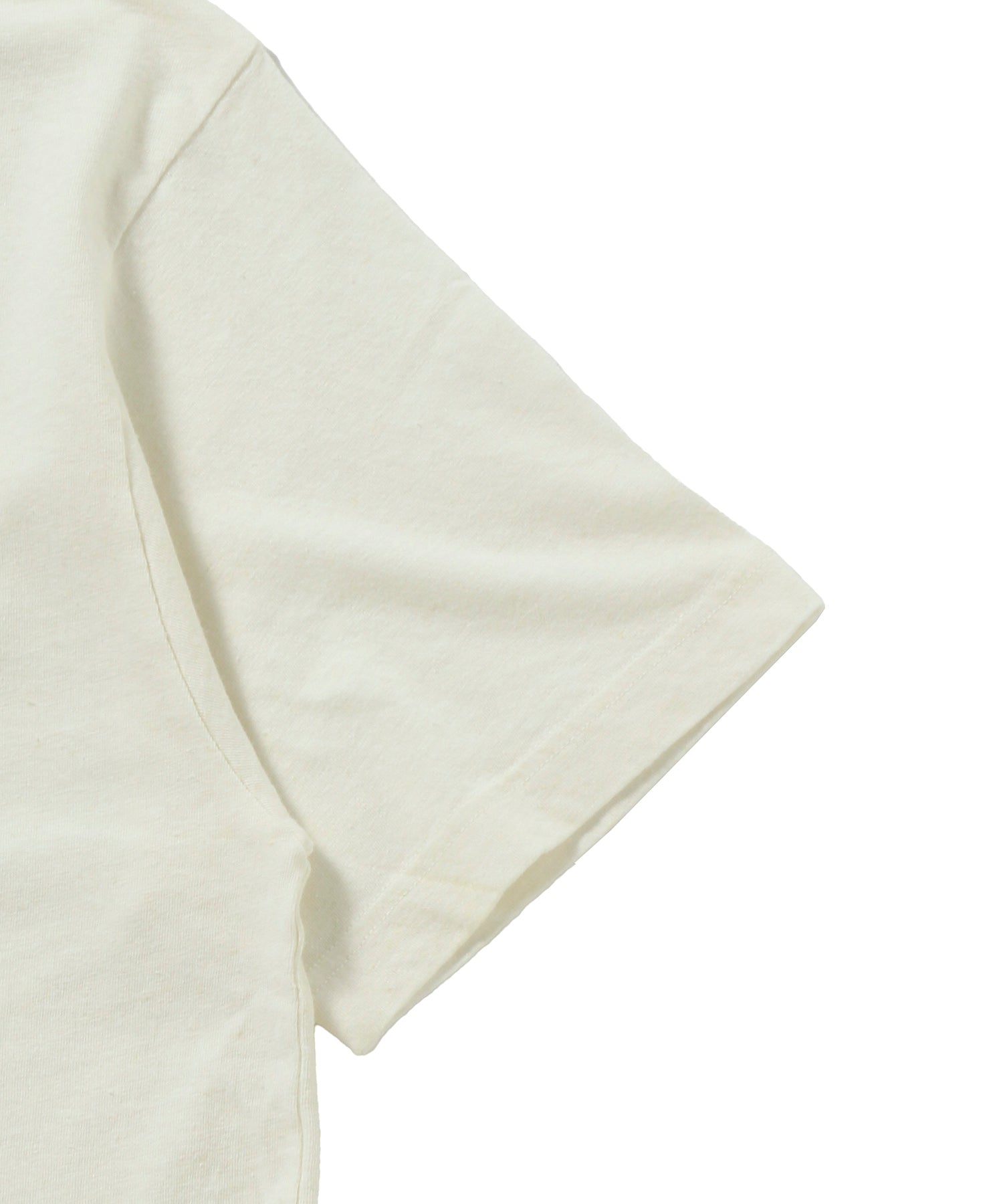 Organic Cotton and Hemp T-shirt "Pistachio Hana-bi"
