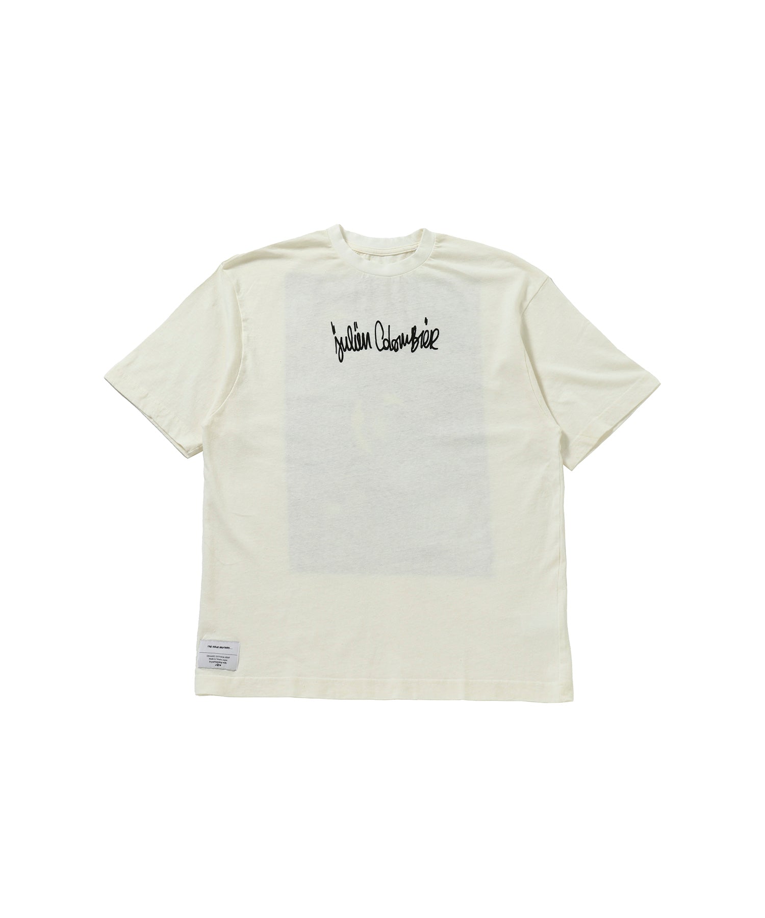 Organic Cotton and Hemp T-shirt "Pistachio Hana-bi"