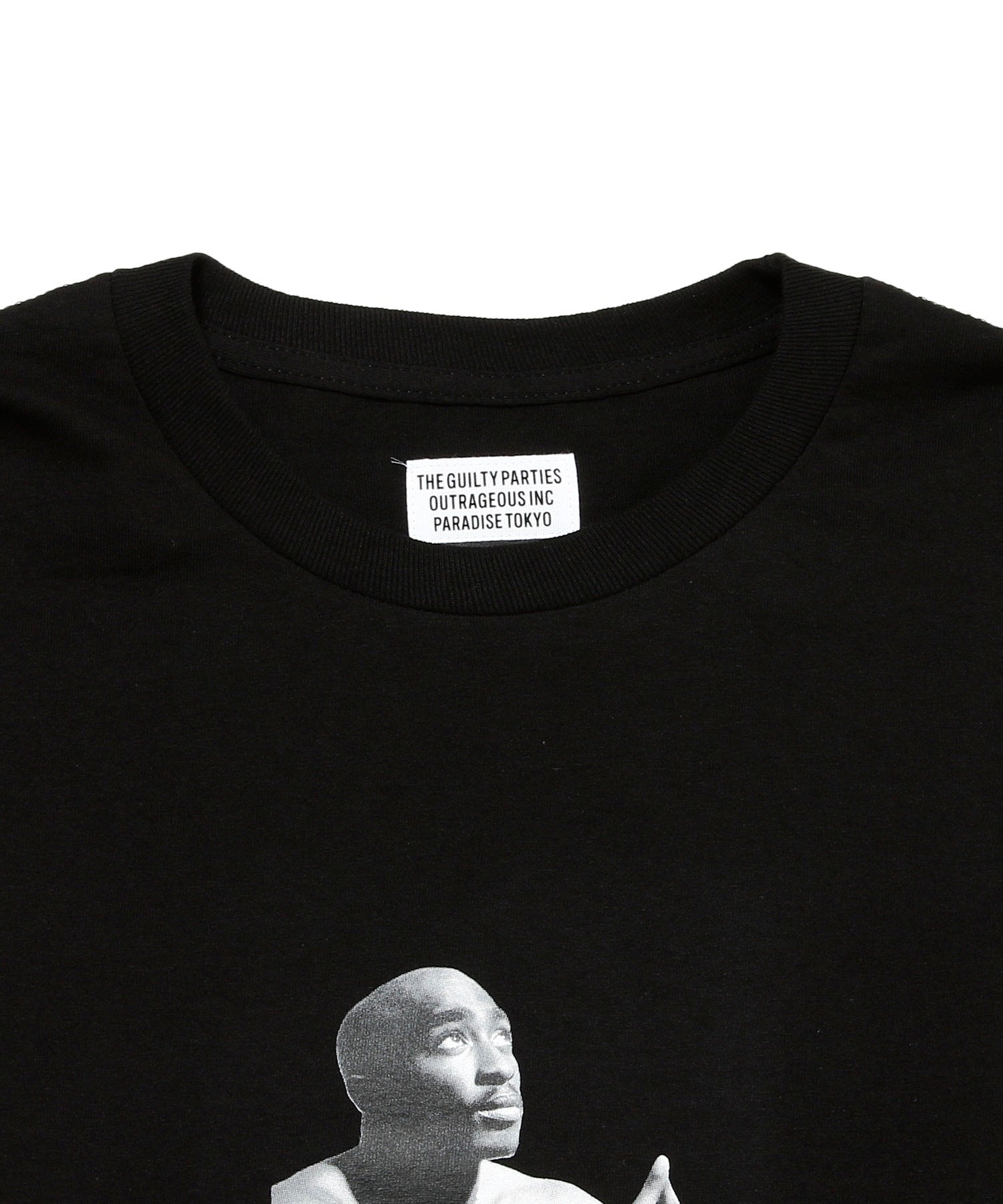 2PAC / Crew Neck Long Sleeve T-SHIRT