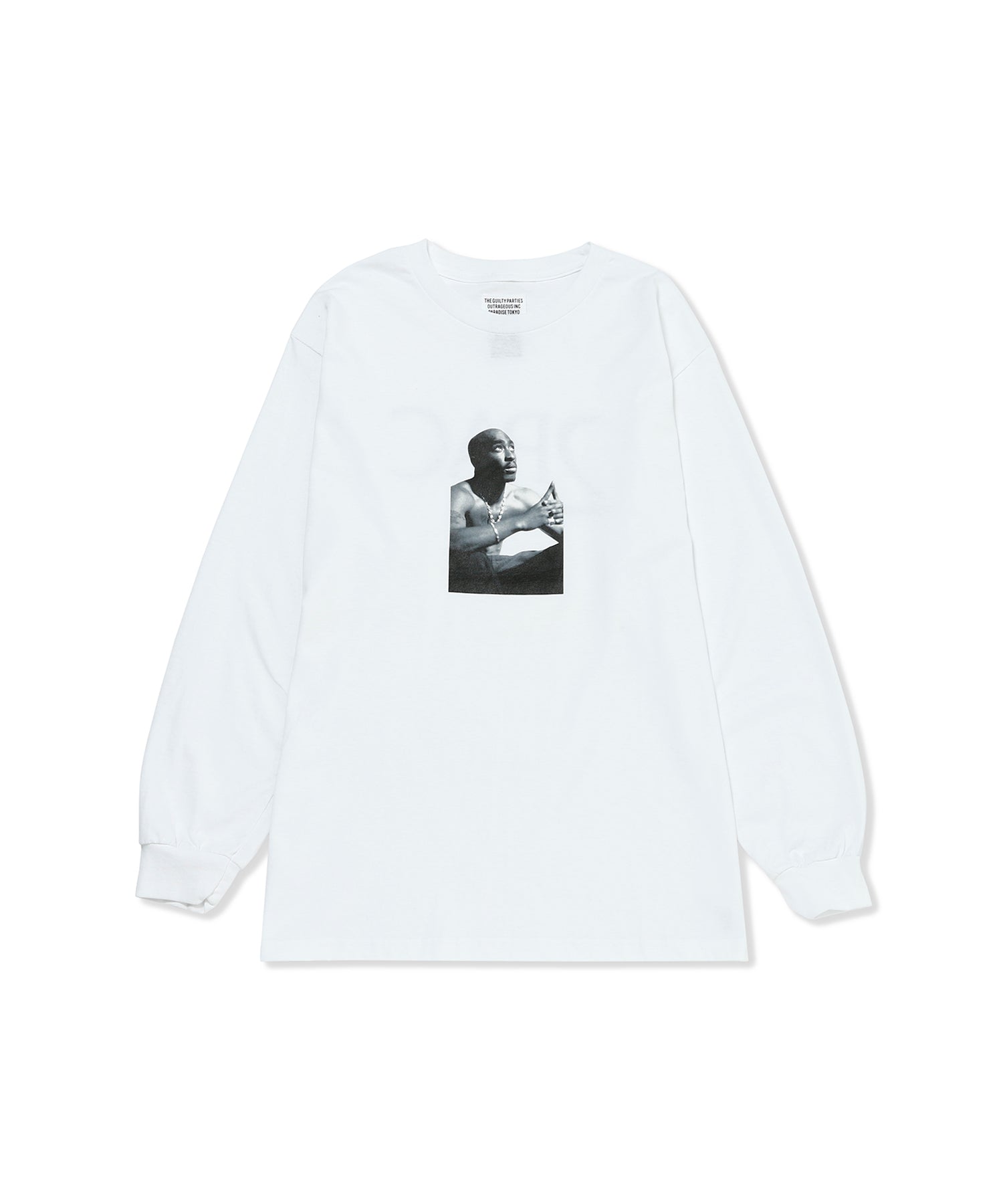 2PAC / Crew Neck Long Sleeve T-SHIRT