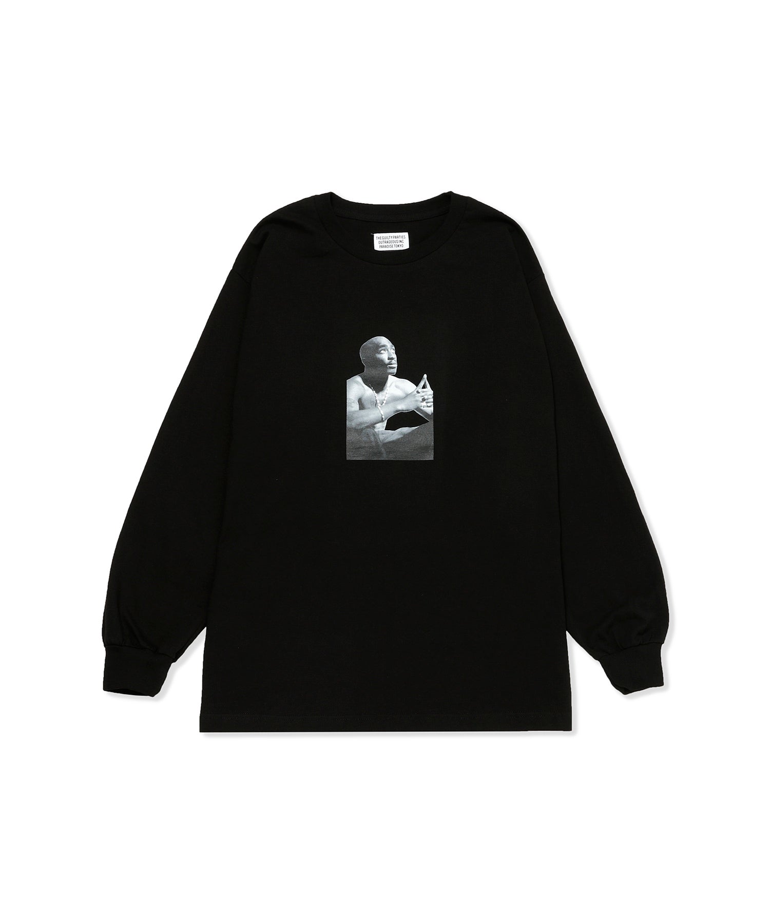 2PAC / Crew Neck Long Sleeve T-SHIRT