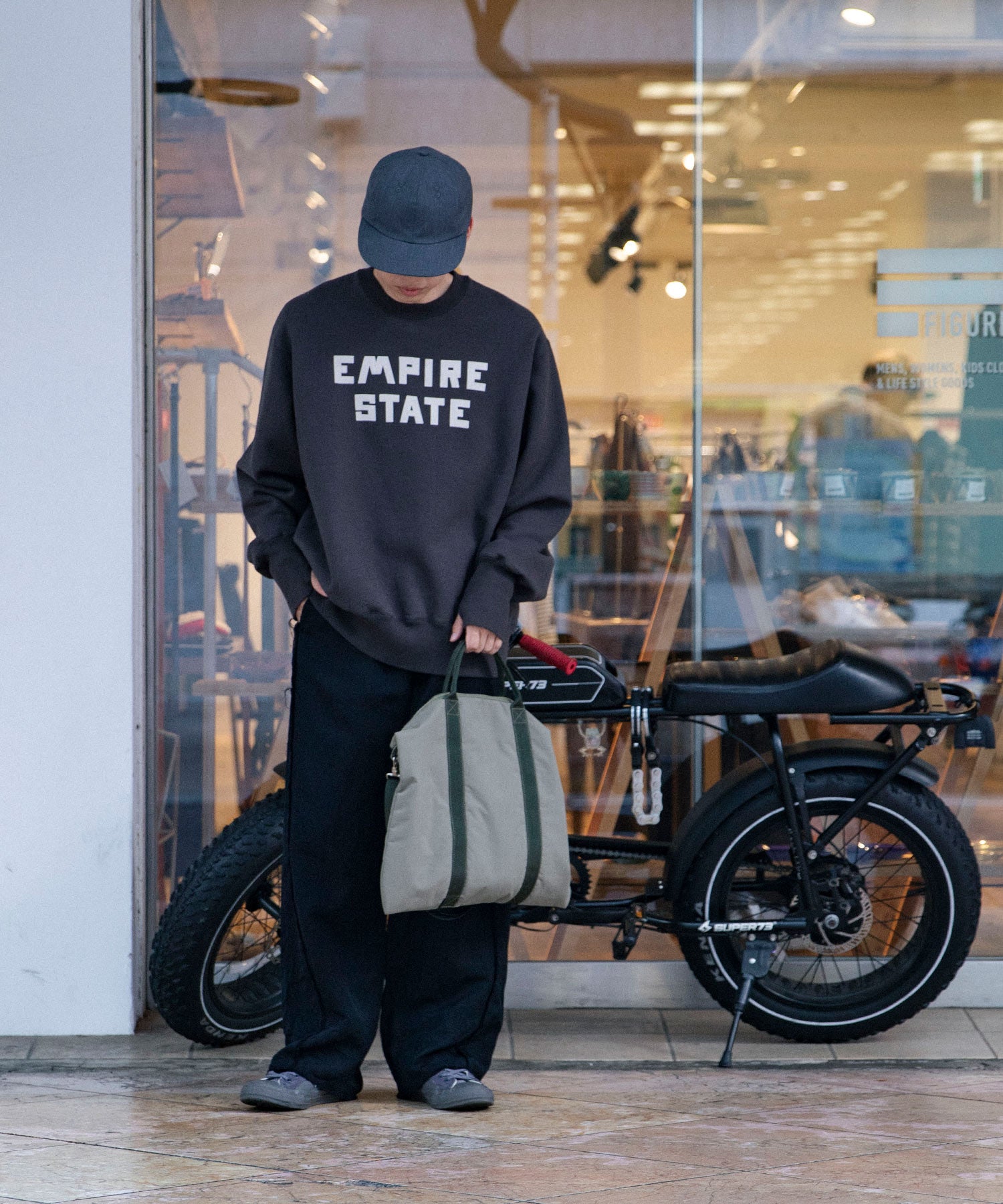 Unlikely Simple Sweat Crew "EMPIRE STATE"
