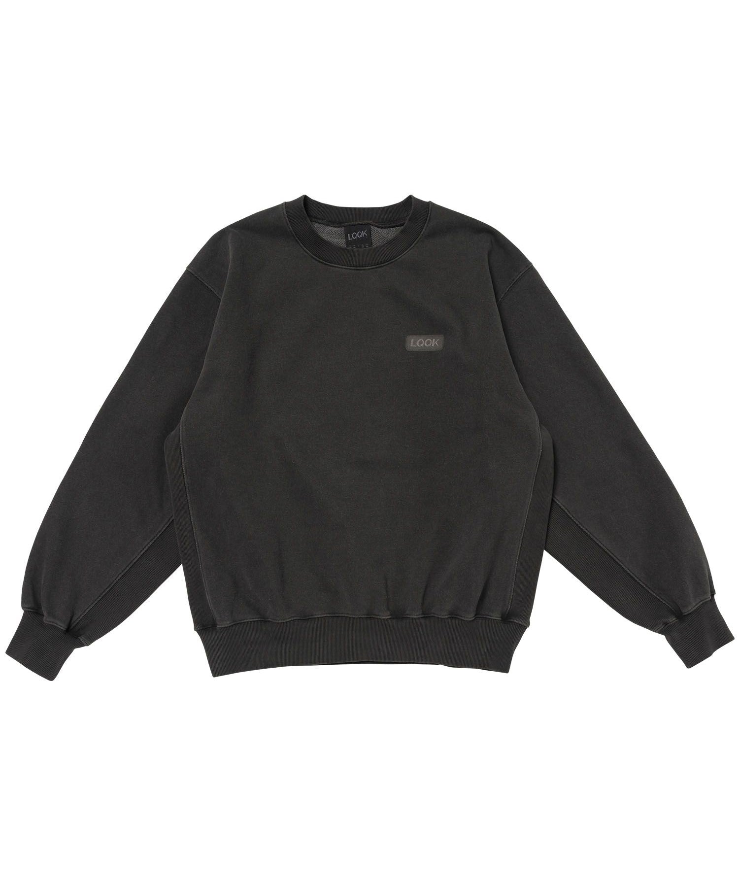 WASHED FLEECE CREWNECK - LQQK Studio (ルックスタジオ) - tops